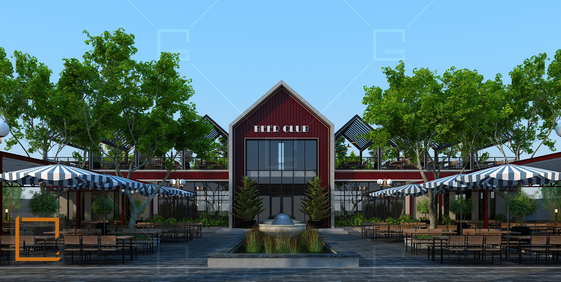 Beer restaurant design 