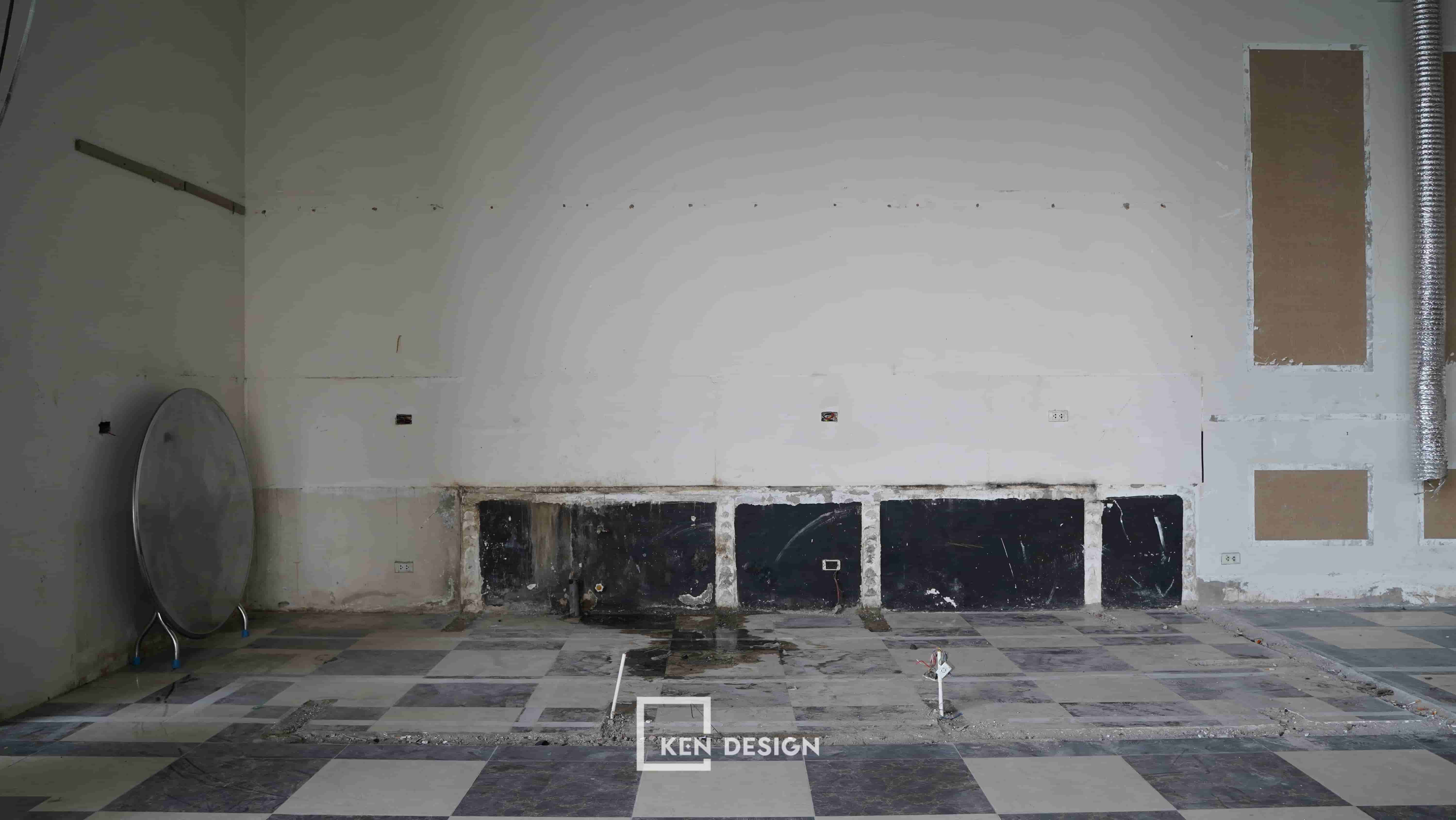 Construction of the Flow Haus Cafe Coworking in Hanoi, Vietnam