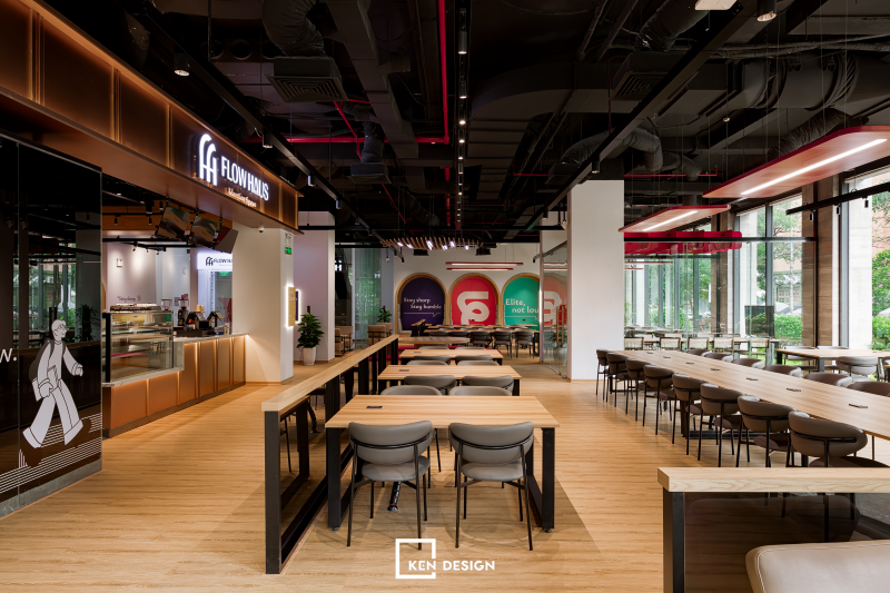 Construction of the Flow Haus Cafe Coworking in Hanoi, Vietnam