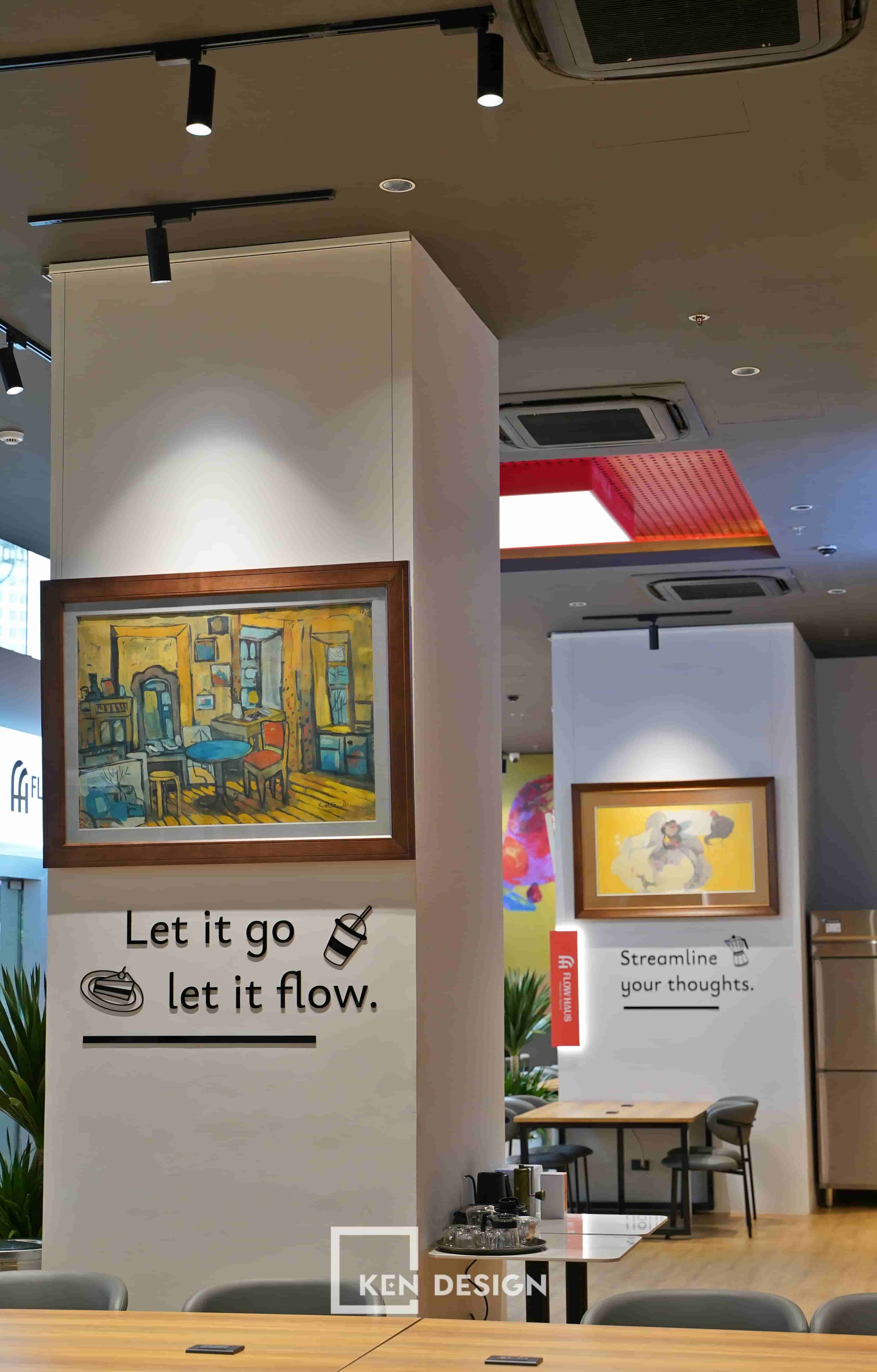 Construction of the Flow Haus Cafe Coworking in Hanoi, Vietnam