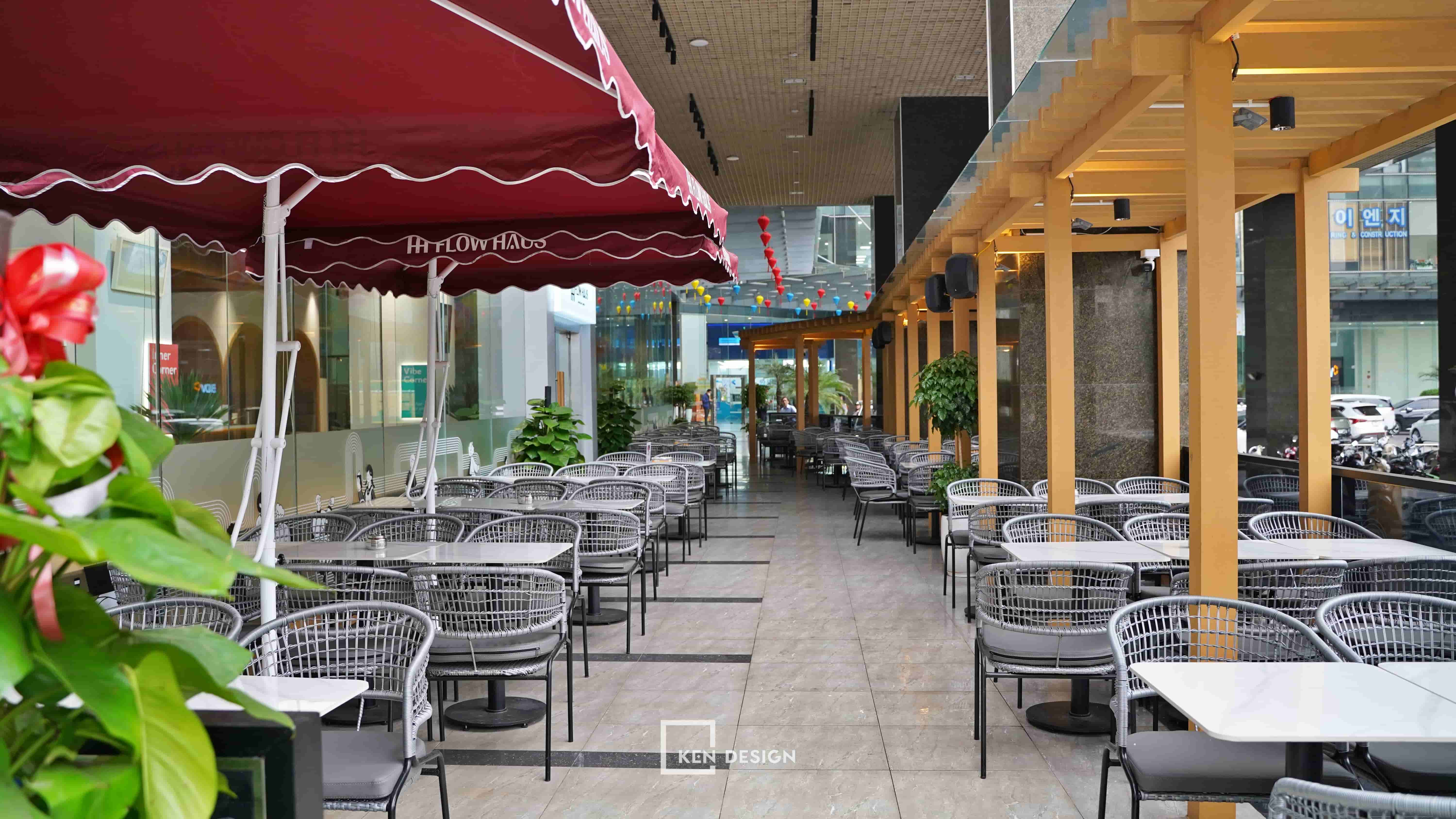 Construction of the Flow Haus Cafe Coworking in Hanoi, Vietnam