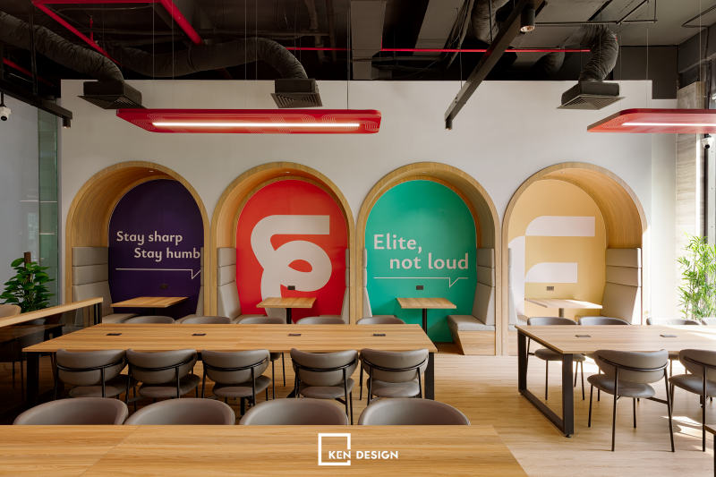 Construction of the Flow Haus Cafe Coworking in Hanoi, Vietnam