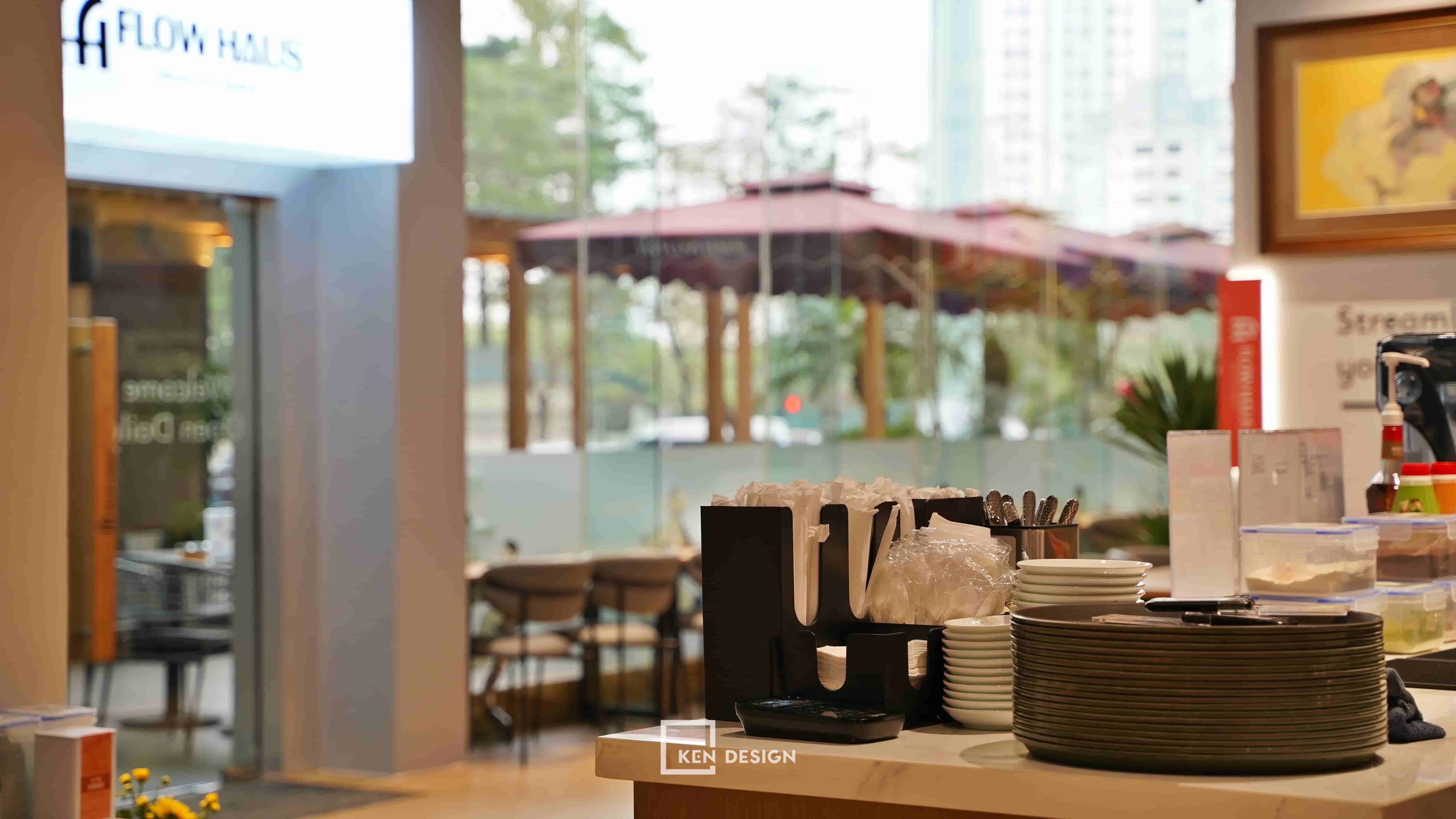 Construction of the Flow Haus Cafe Coworking in Hanoi, Vietnam