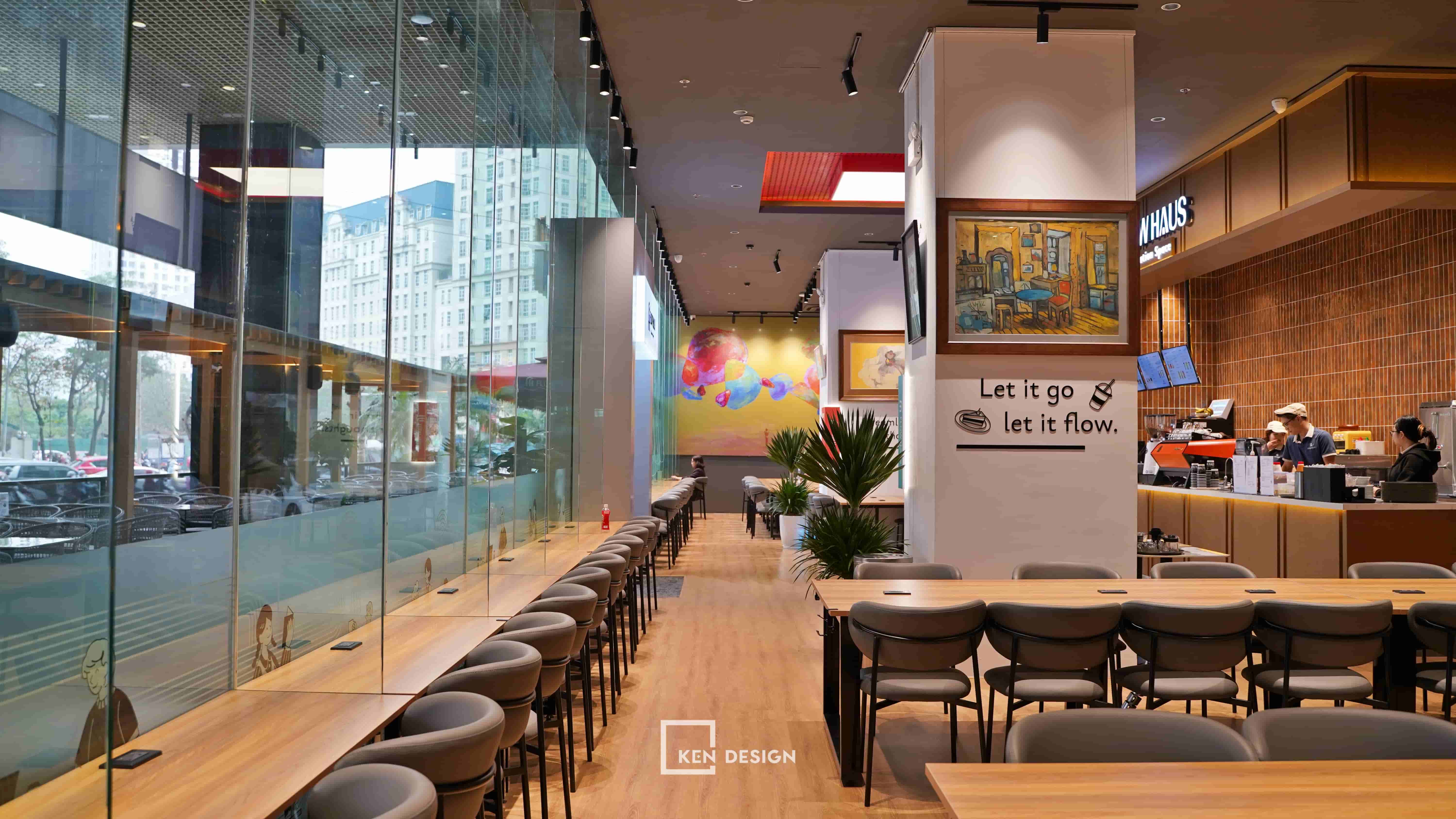 Construction of the Flow Haus Cafe Coworking in Hanoi, Vietnam