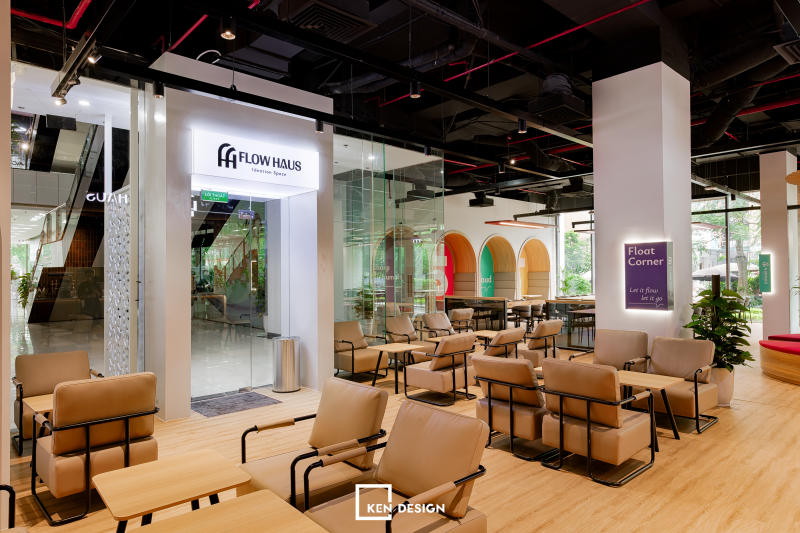 Construction of the FLOW HAUS Coworking Café