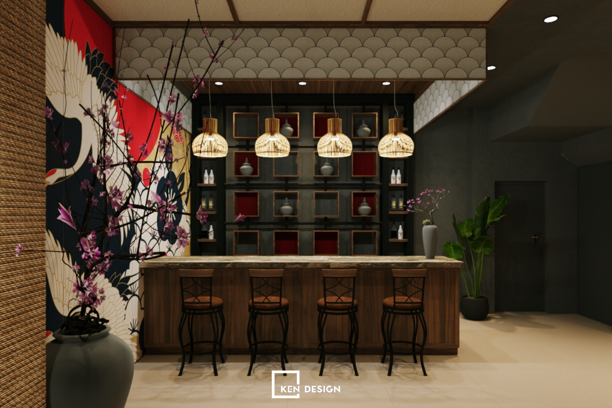 The Design of Bến Tre Restaurant