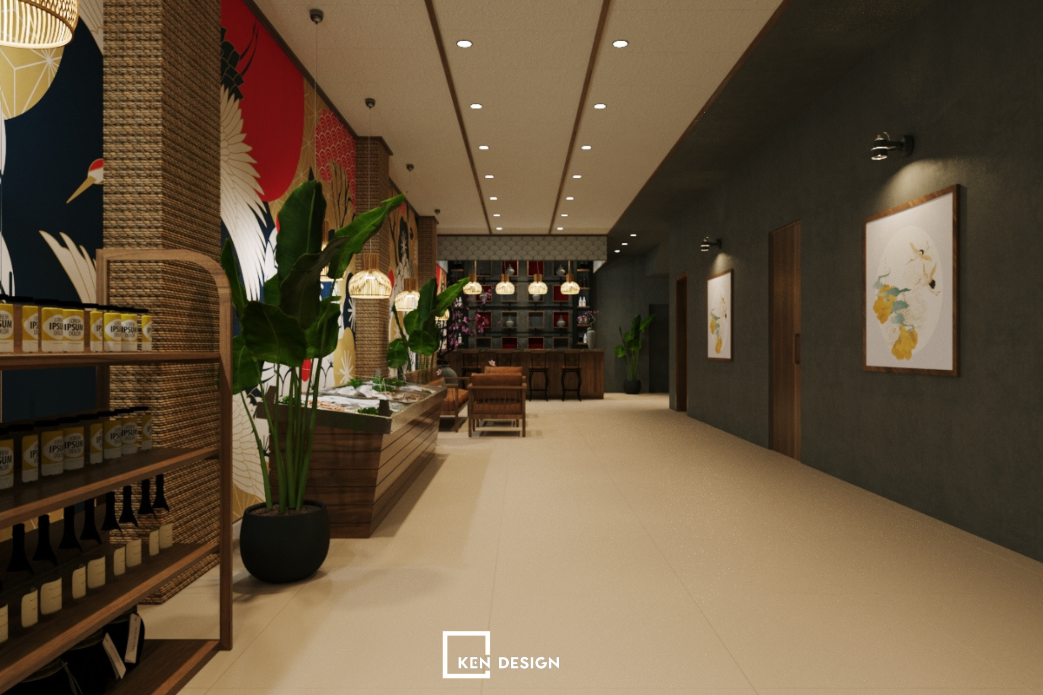 The Design of Bến Tre Restaurant
