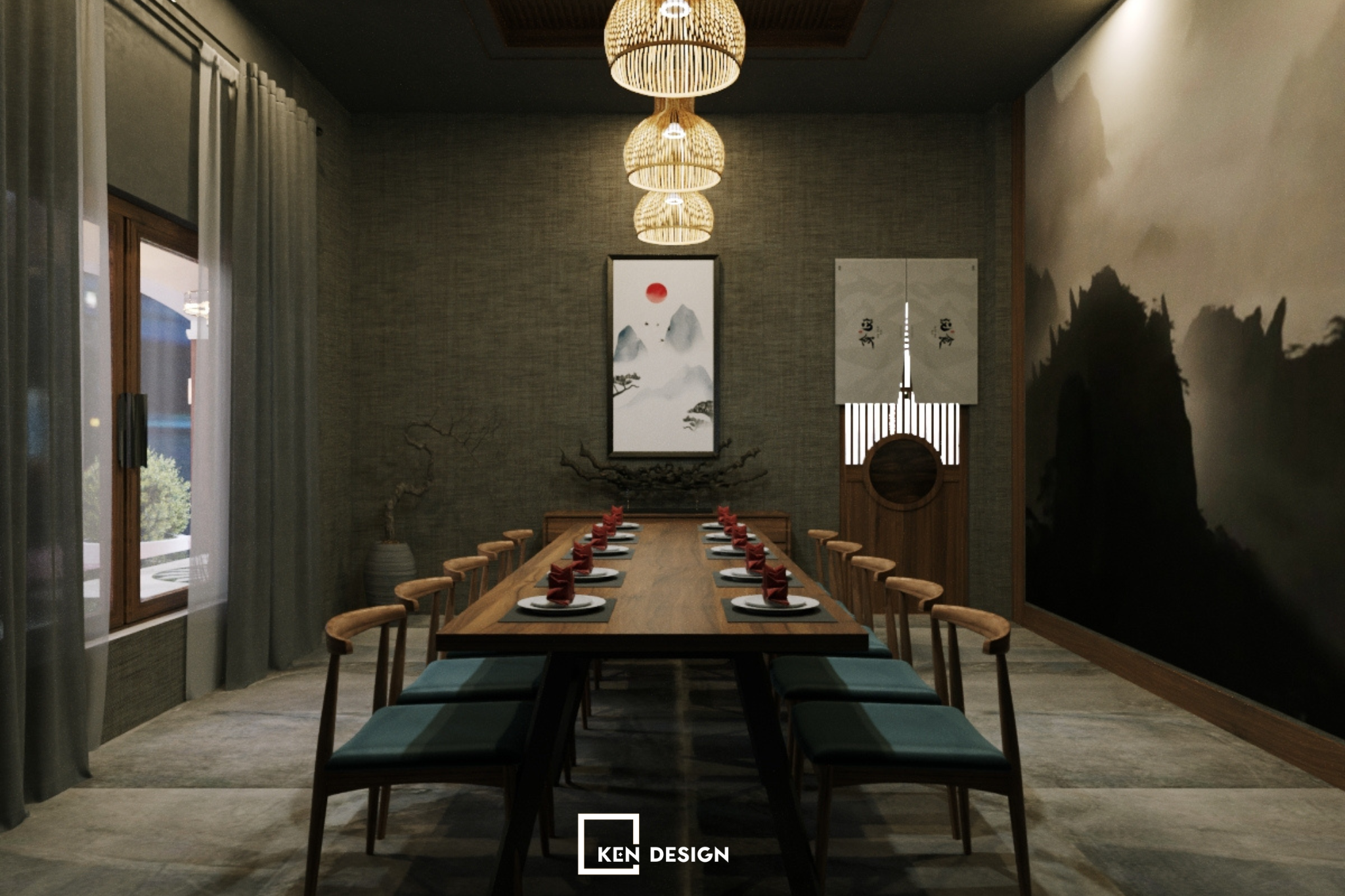 The Design of Bến Tre Restaurant
