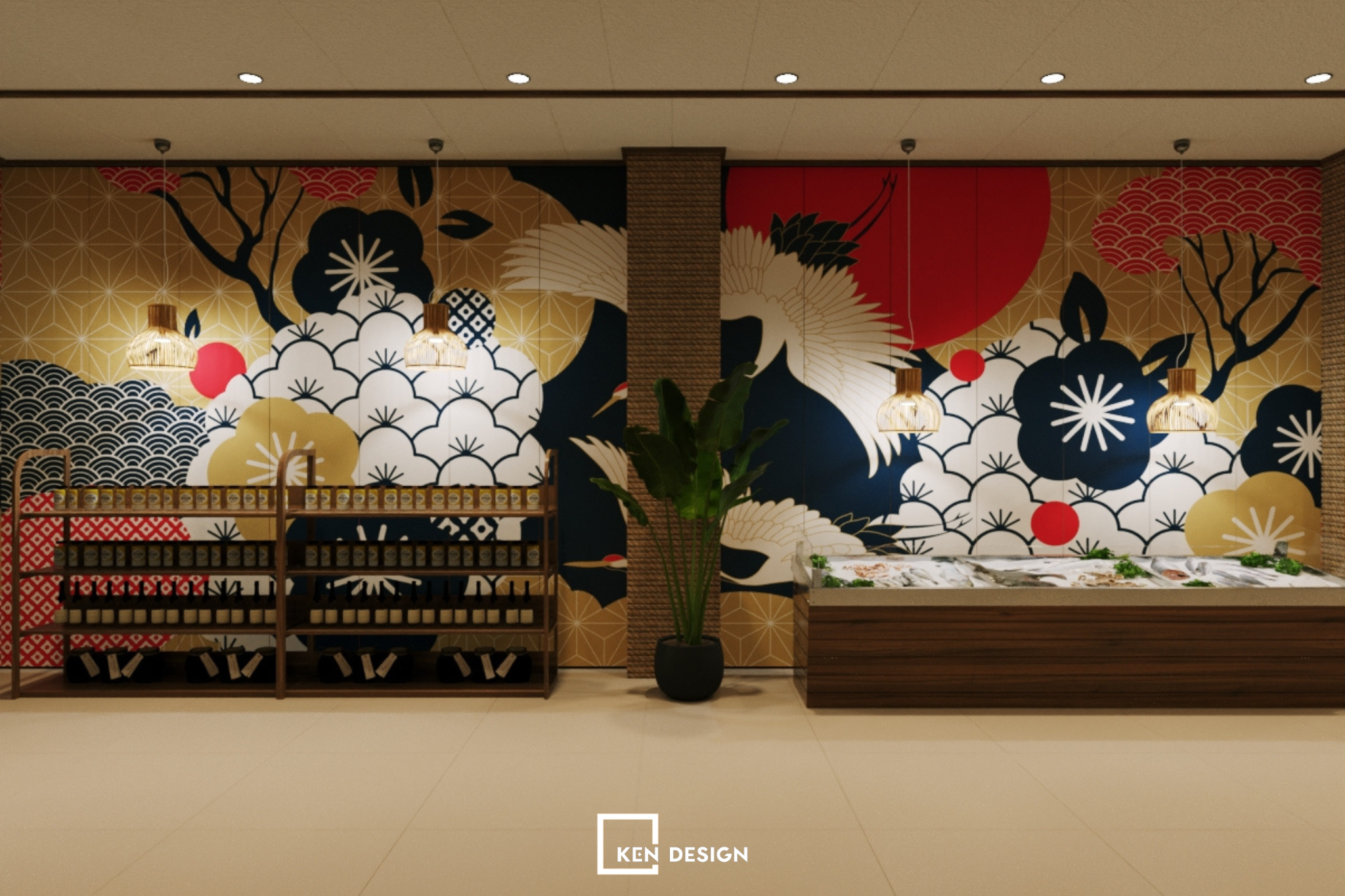 The Design of Bến Tre Restaurant
