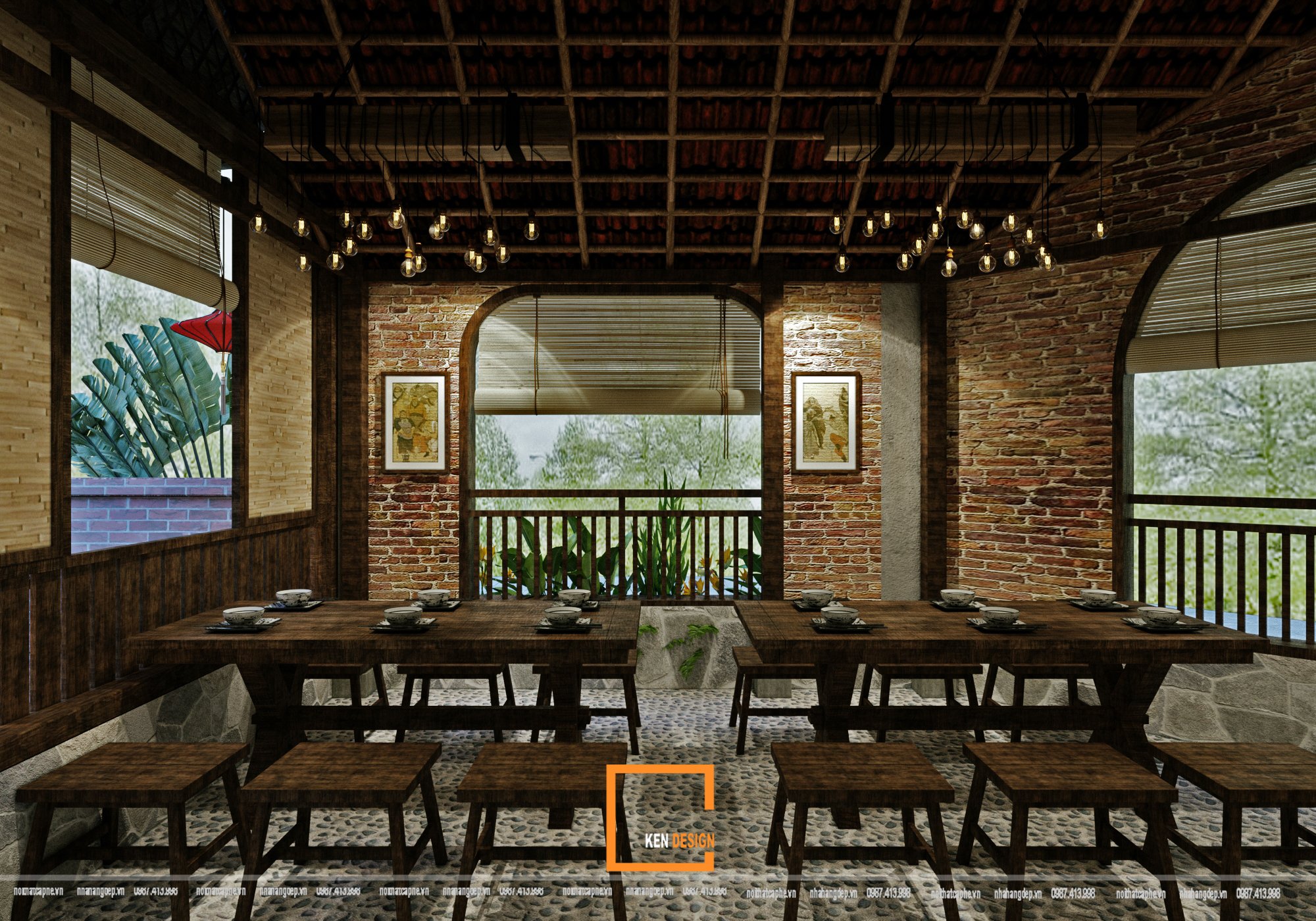 Design The Hoa Son Quan Restaurant Project