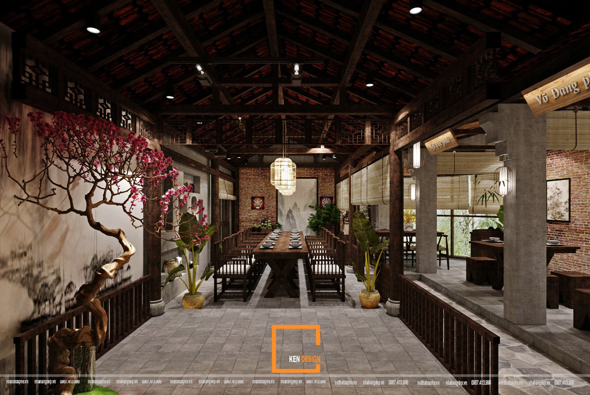 The Hoa Son Quan Restaurant Design Project - Bac Ninh