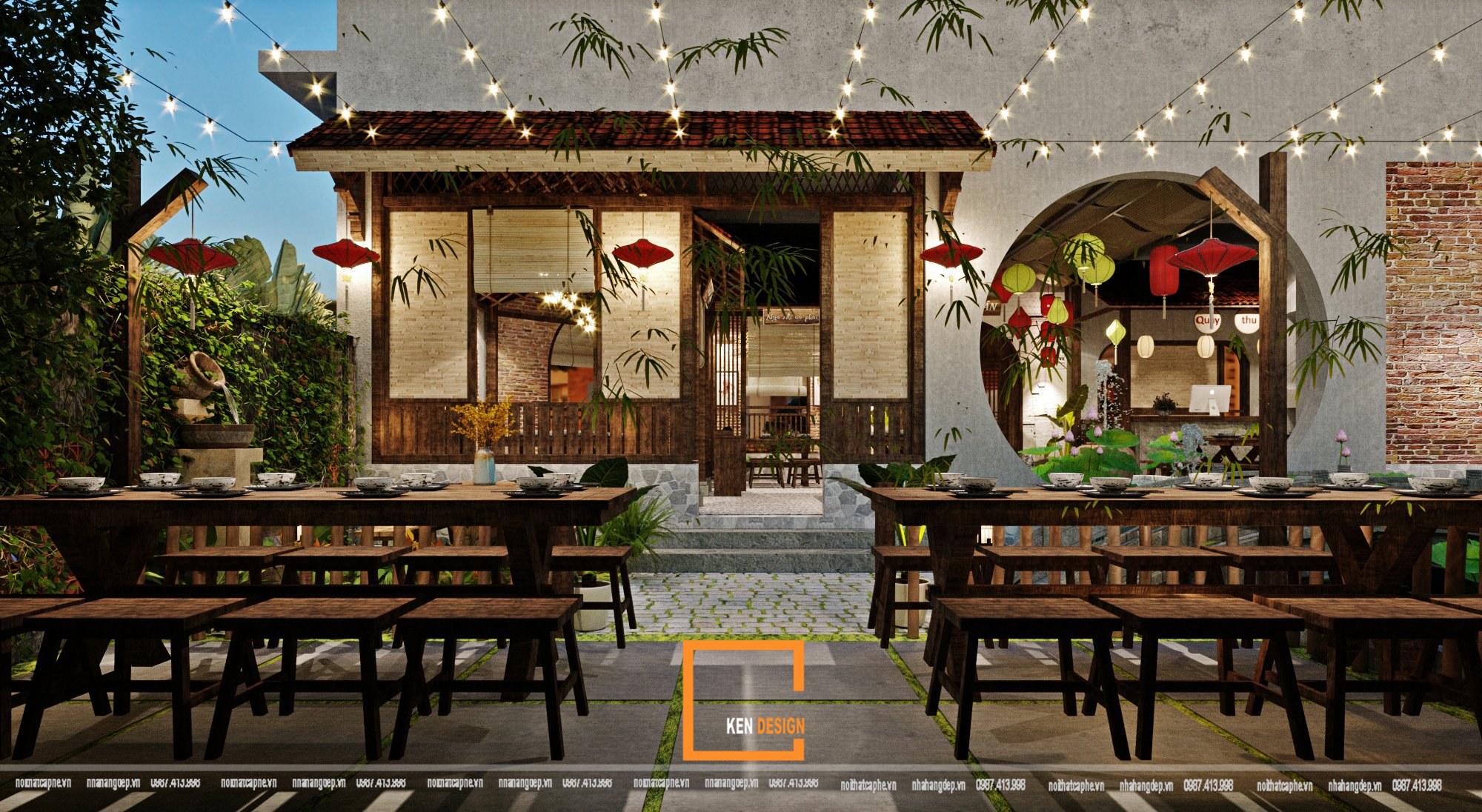 The Hoa Son Quan Restaurant Design Project