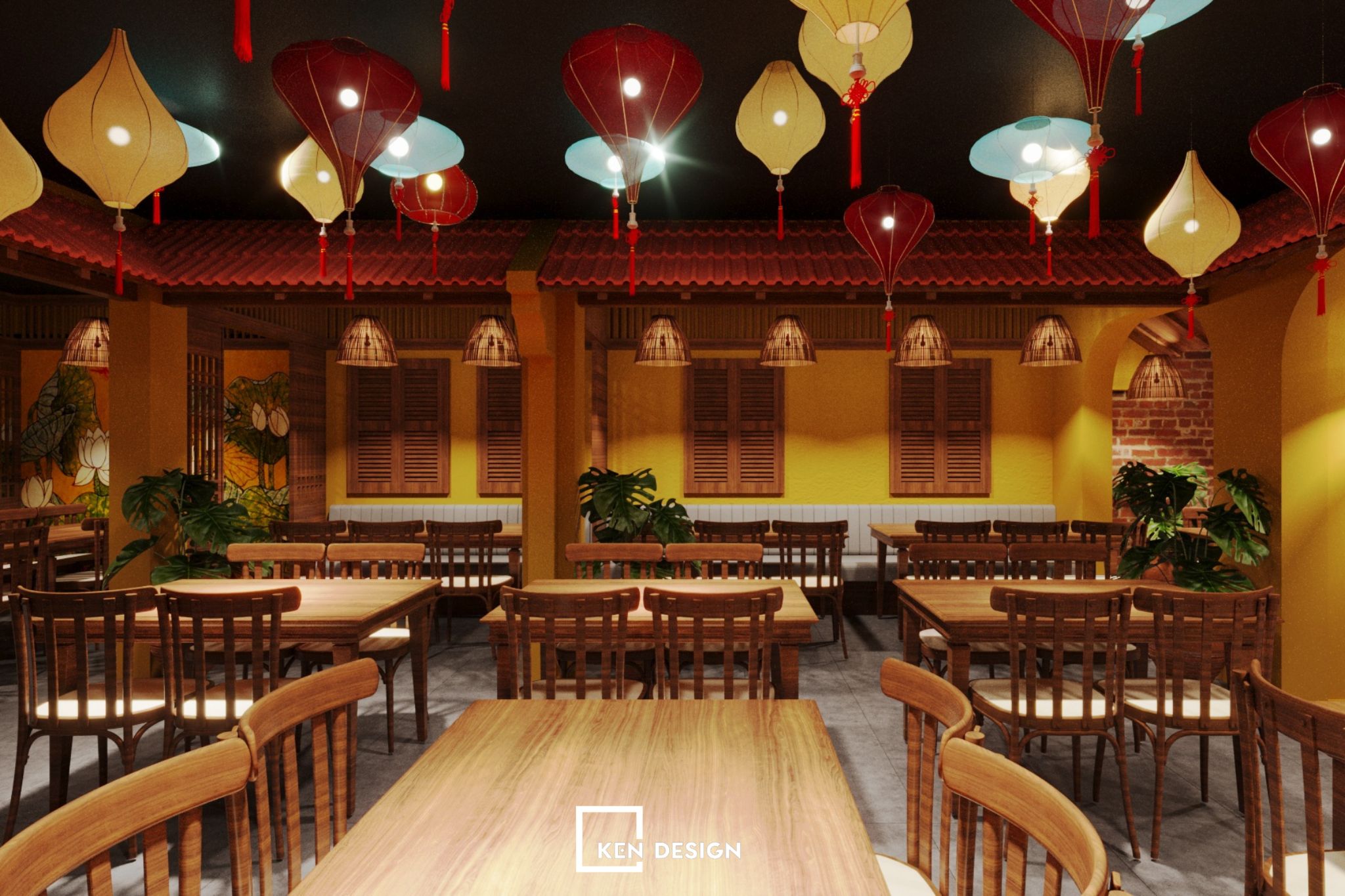 Khói Restaurant Design