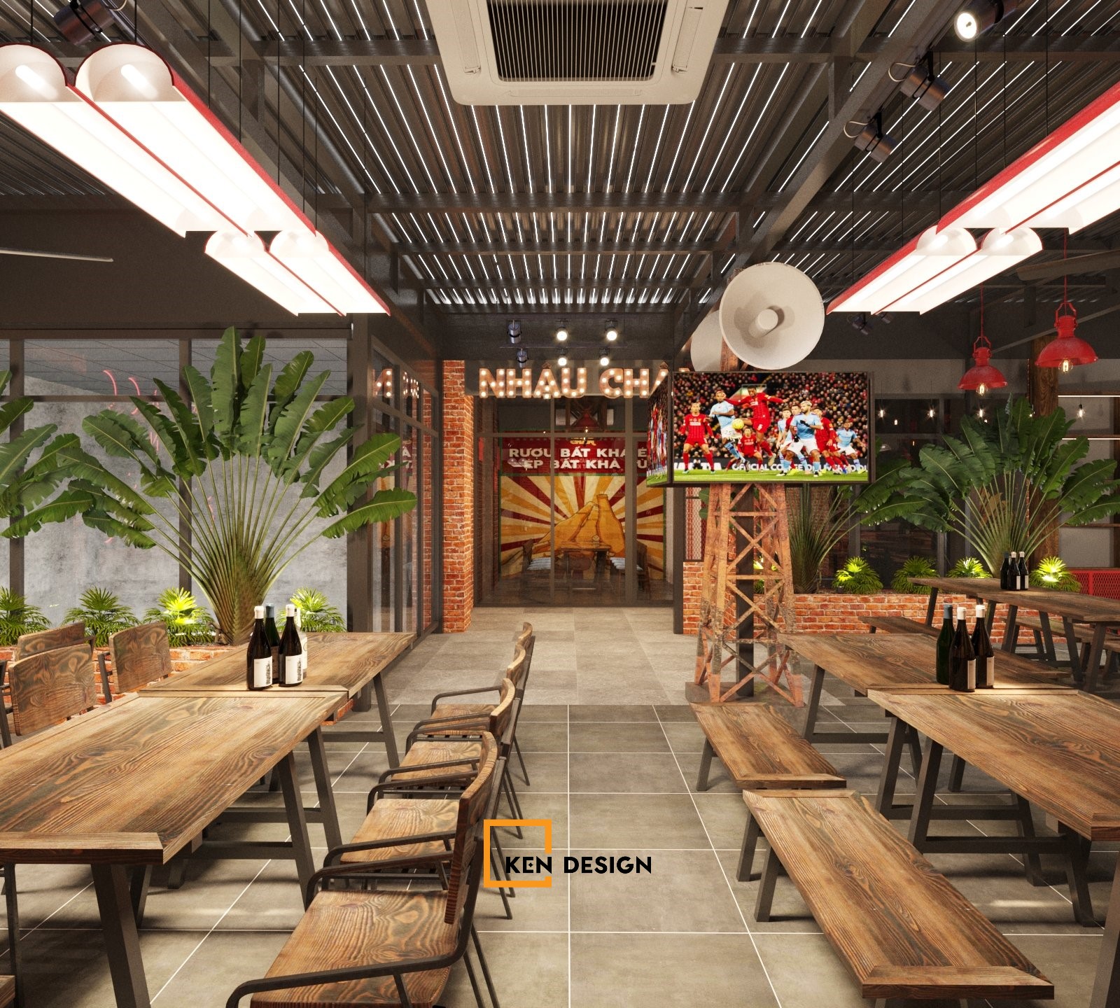 Nhậu Châm Restaurant Design