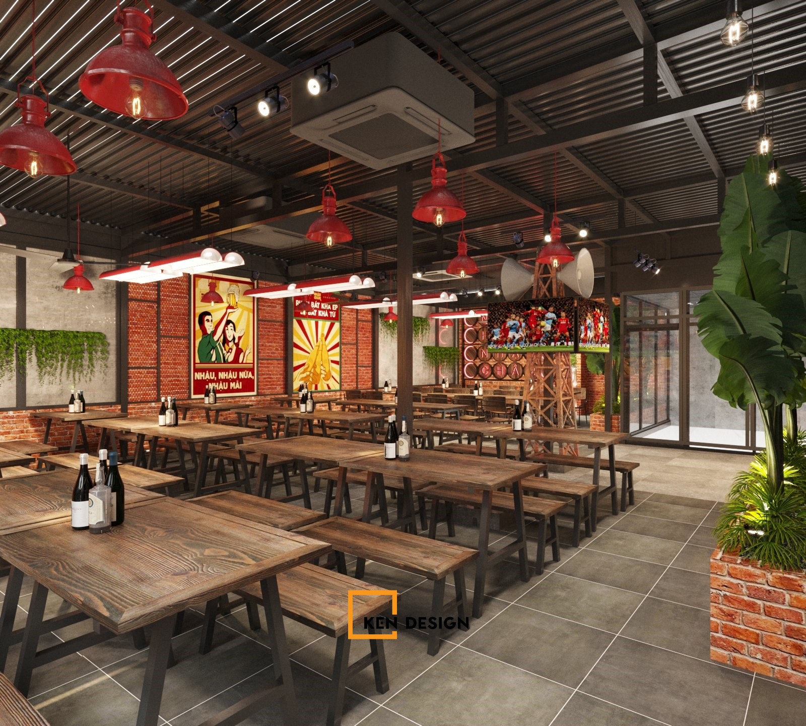 Nhậu Châm Restaurant Design