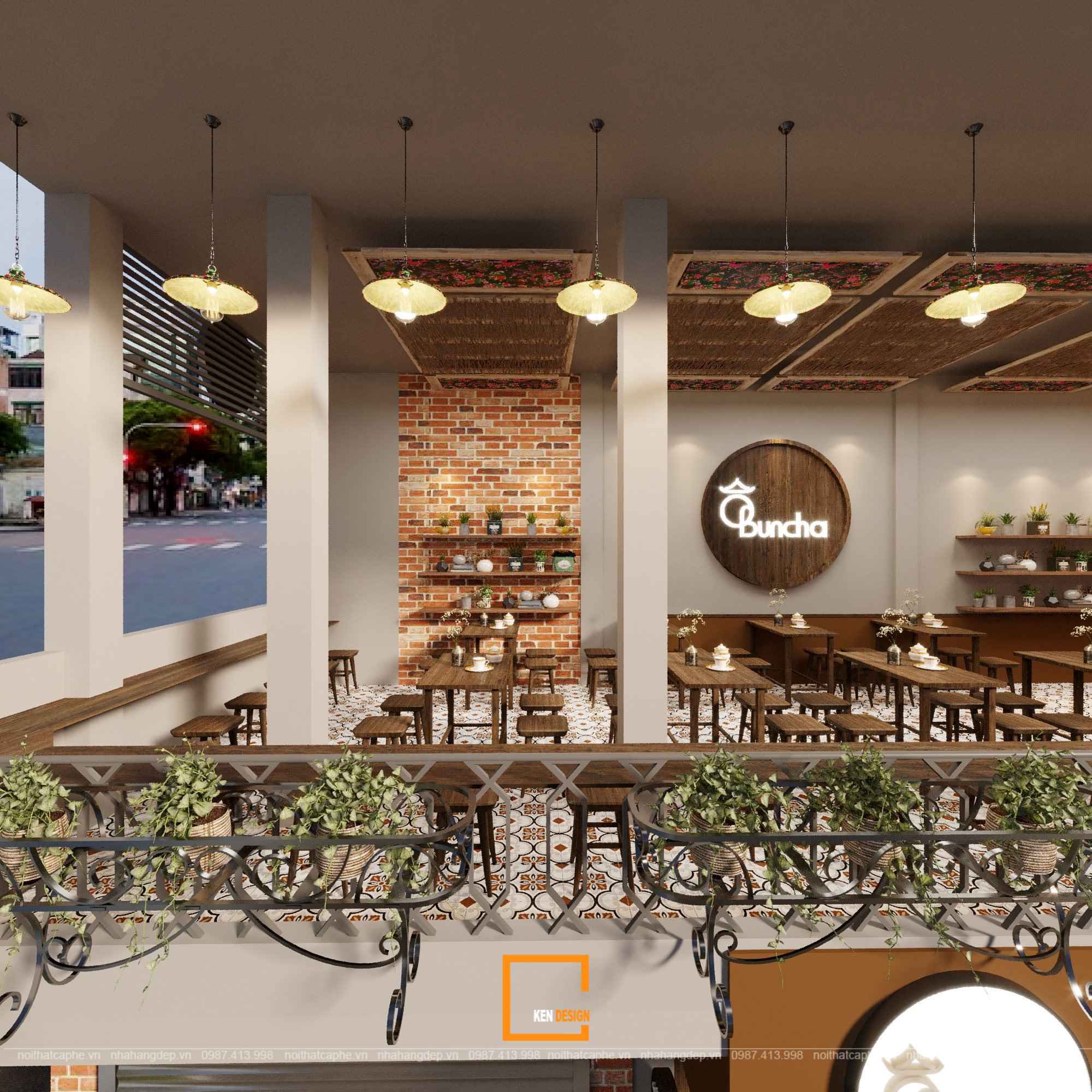 Ô Bun Cha Restaurant Design