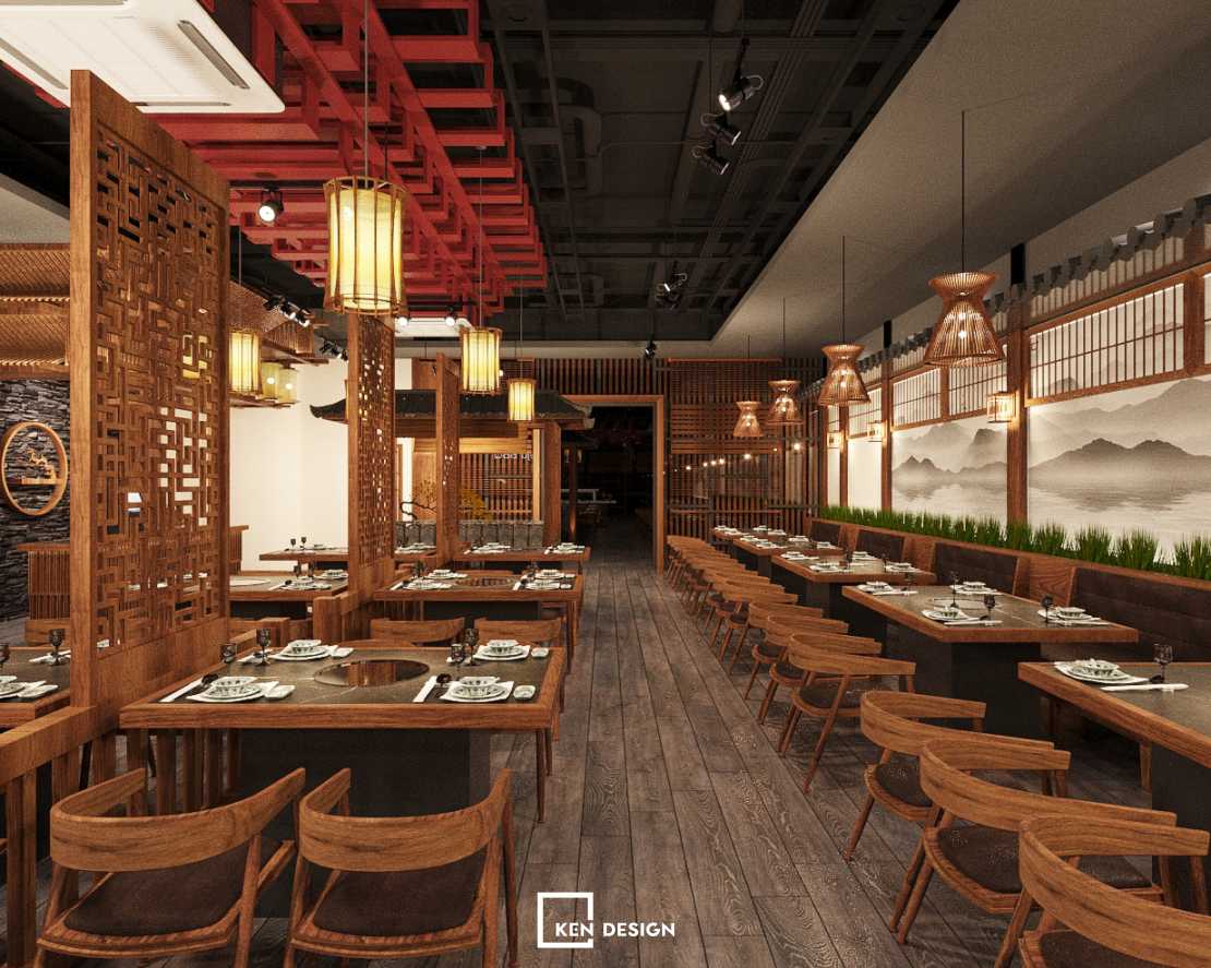 The BBQ restaurant design project