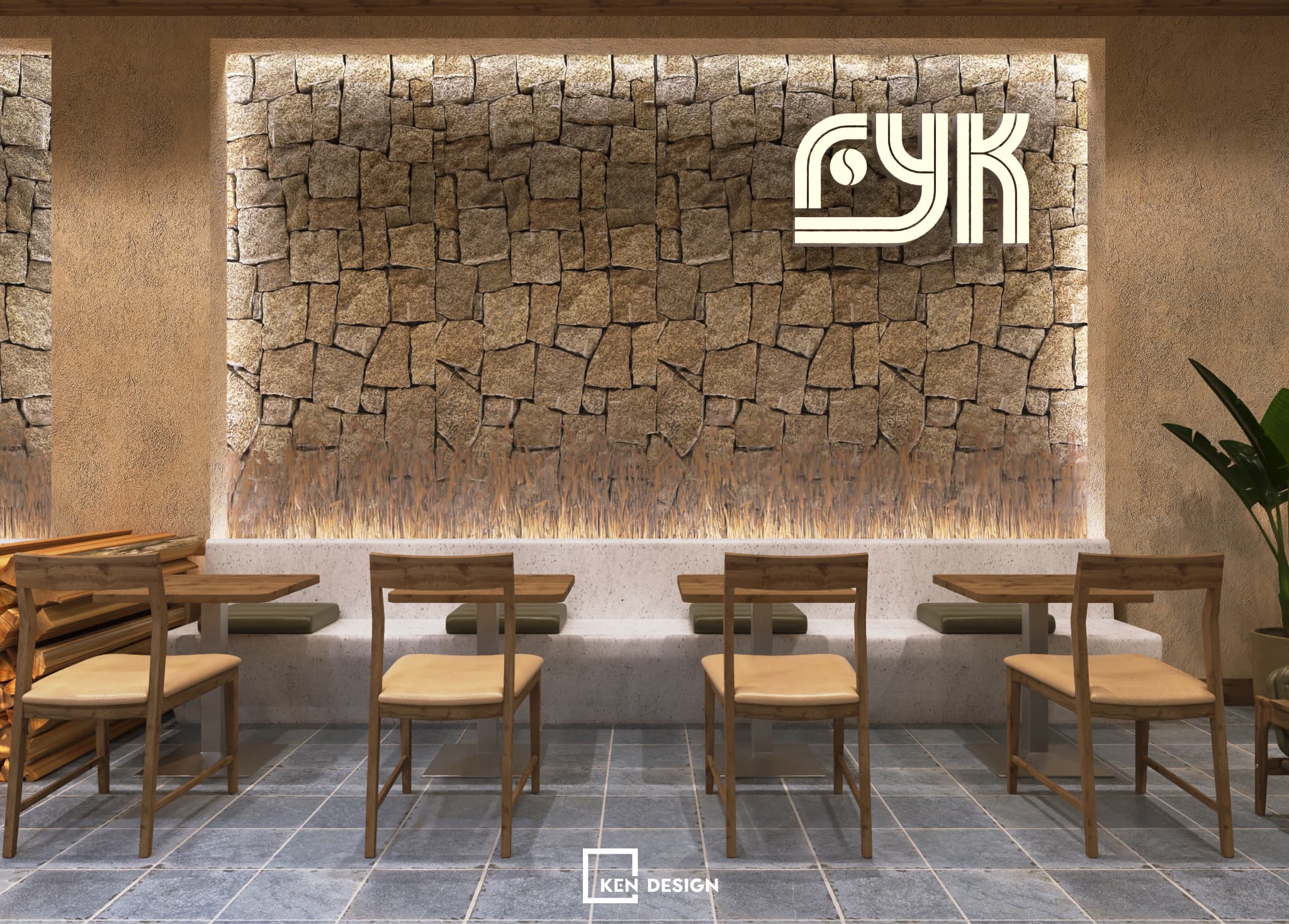 Design of Fu.yn.ka cafe in Phuc Yen, Vietnam