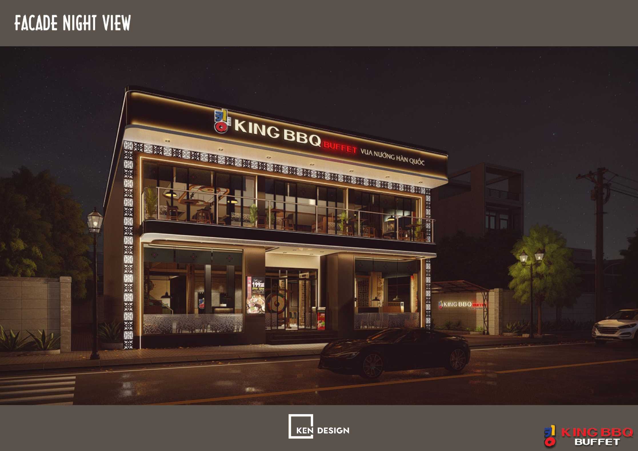 Design of King BBQ Restaurant in Sam Son