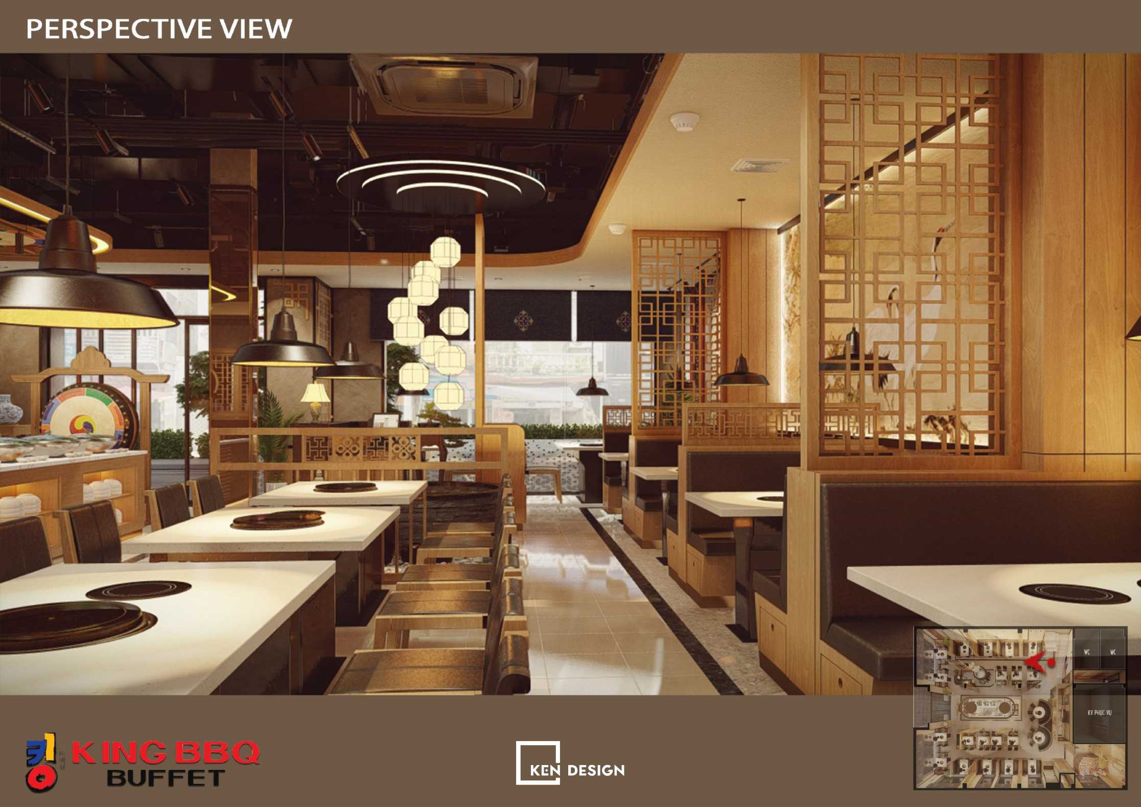 Design of King BBQ Restaurant in Sam Son