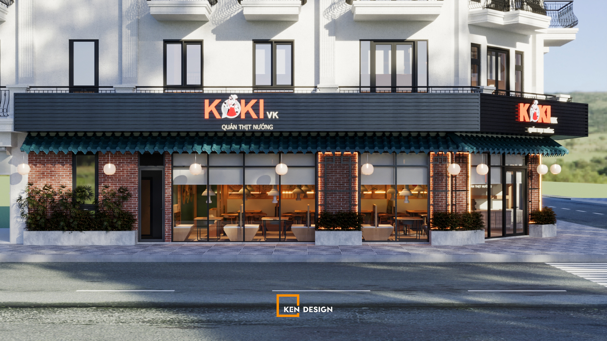 Design of Koki BBQ Restaurant