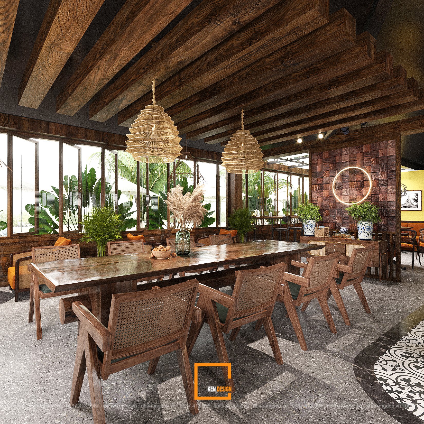 Design of Lan Ha Garden Restaurant