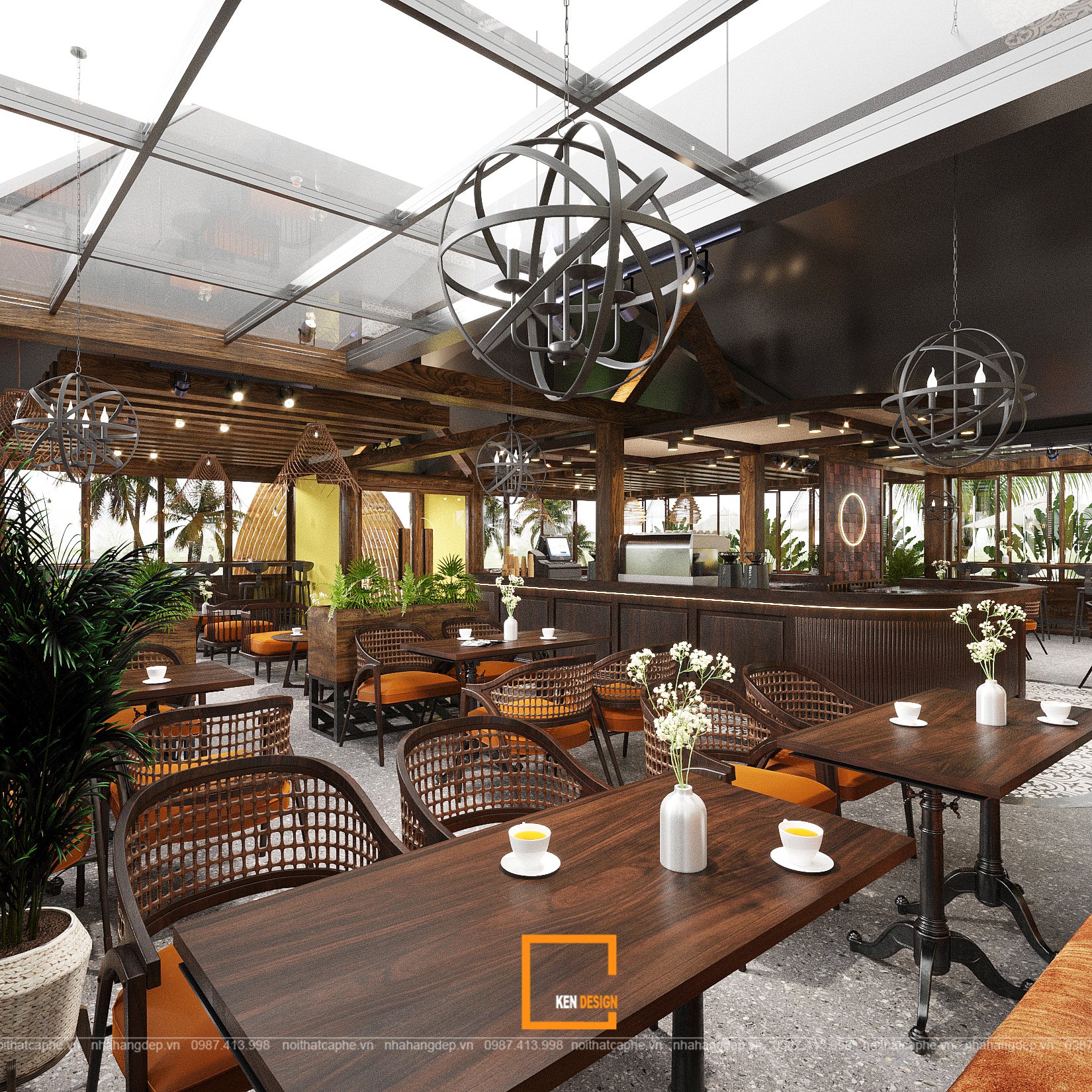 Design of Lan Ha Garden Restaurant