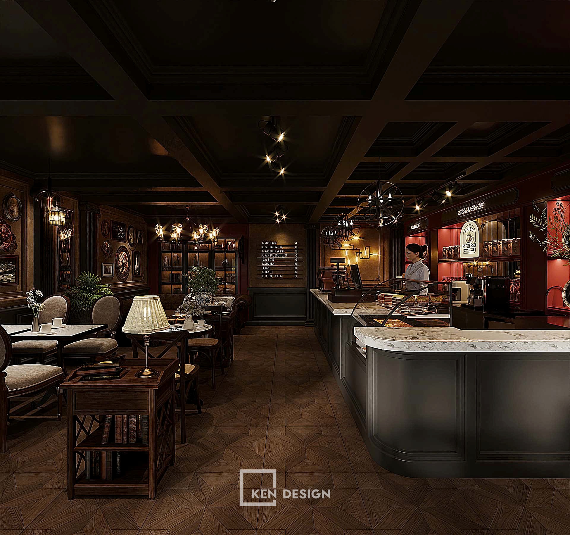 Design of Phieu Cafe in Hanoi, Vietnam