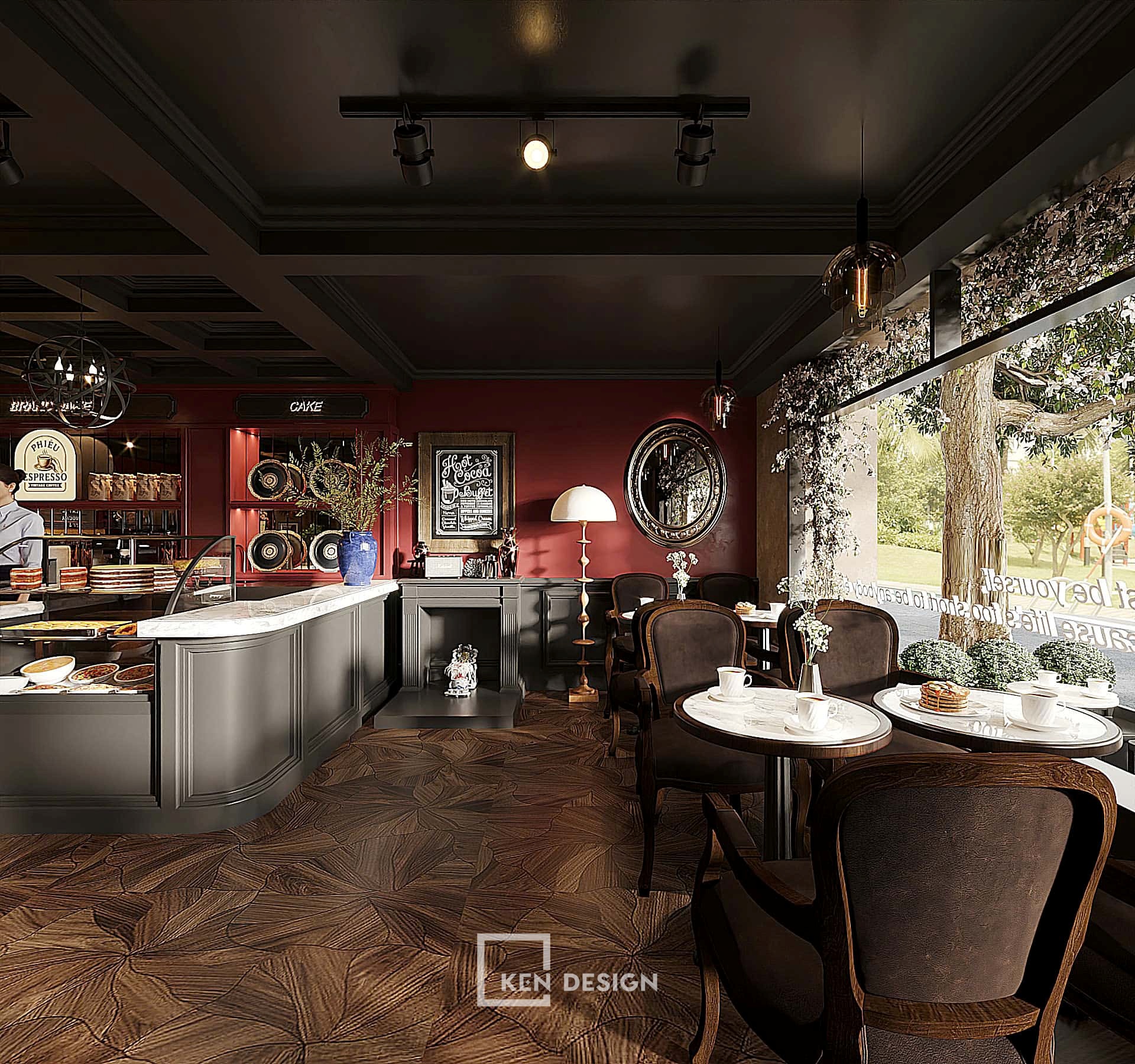 Design of Phieu Cafe in Hanoi, Vietnam