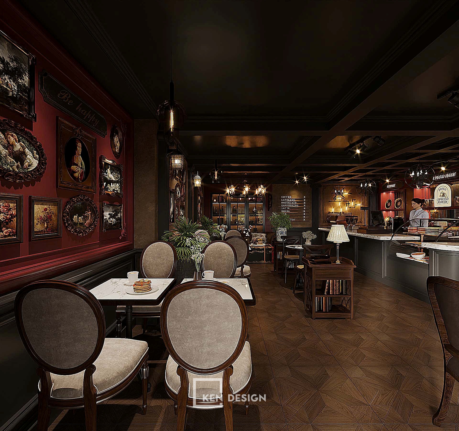 Design of Phieu Cafe in Hanoi, Vietnam