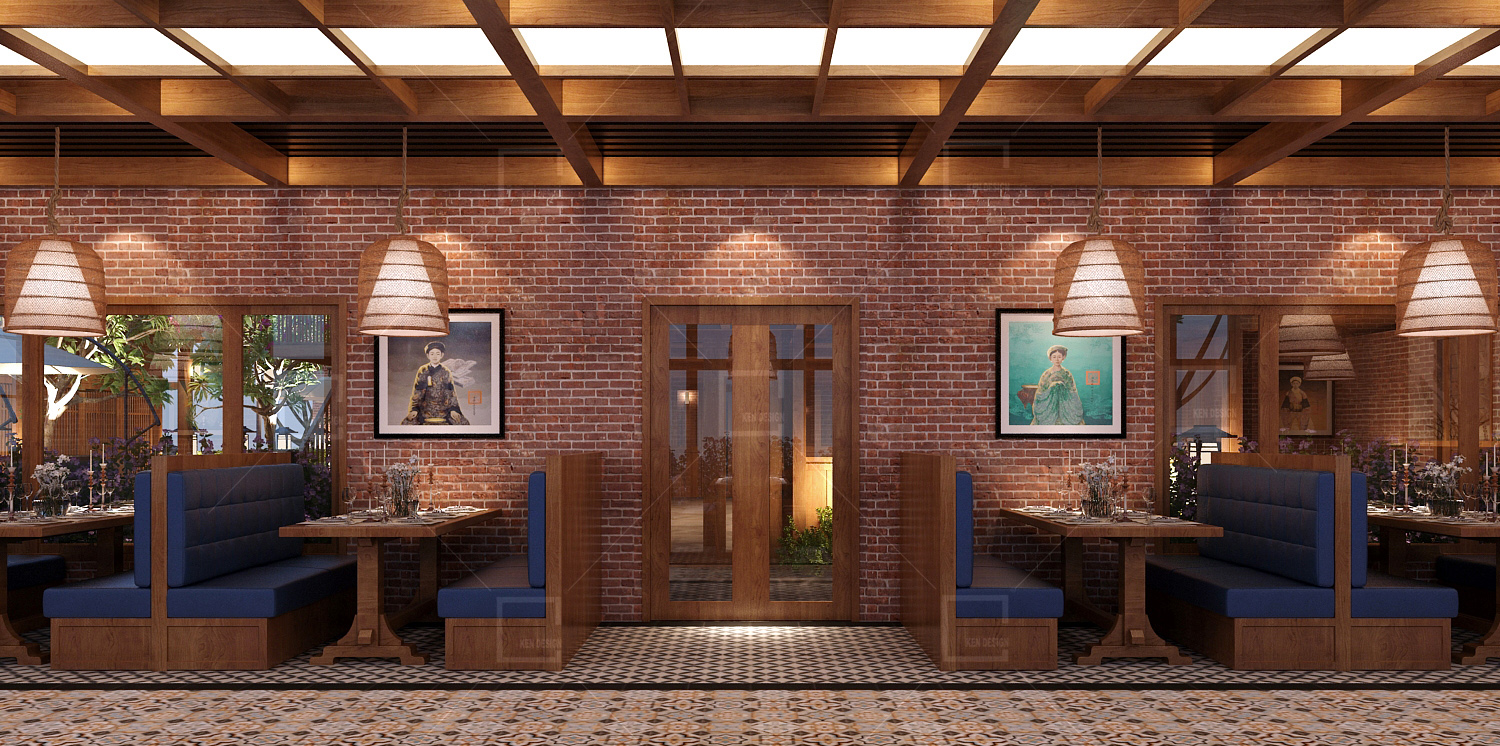  Design of Tay Bac Quan restaurant