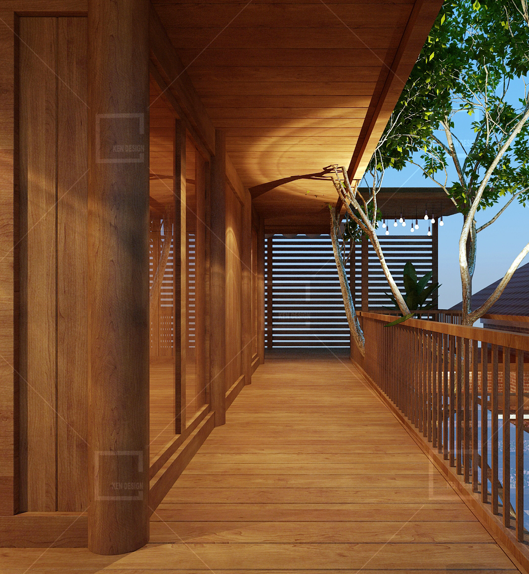  Design of Tay Bac Quan restaurant
