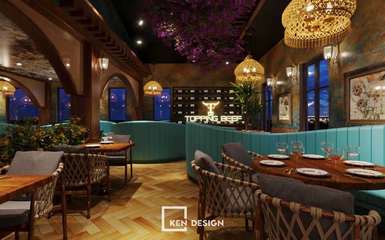 Design of Topping Beef restaurant in Phu Quoc