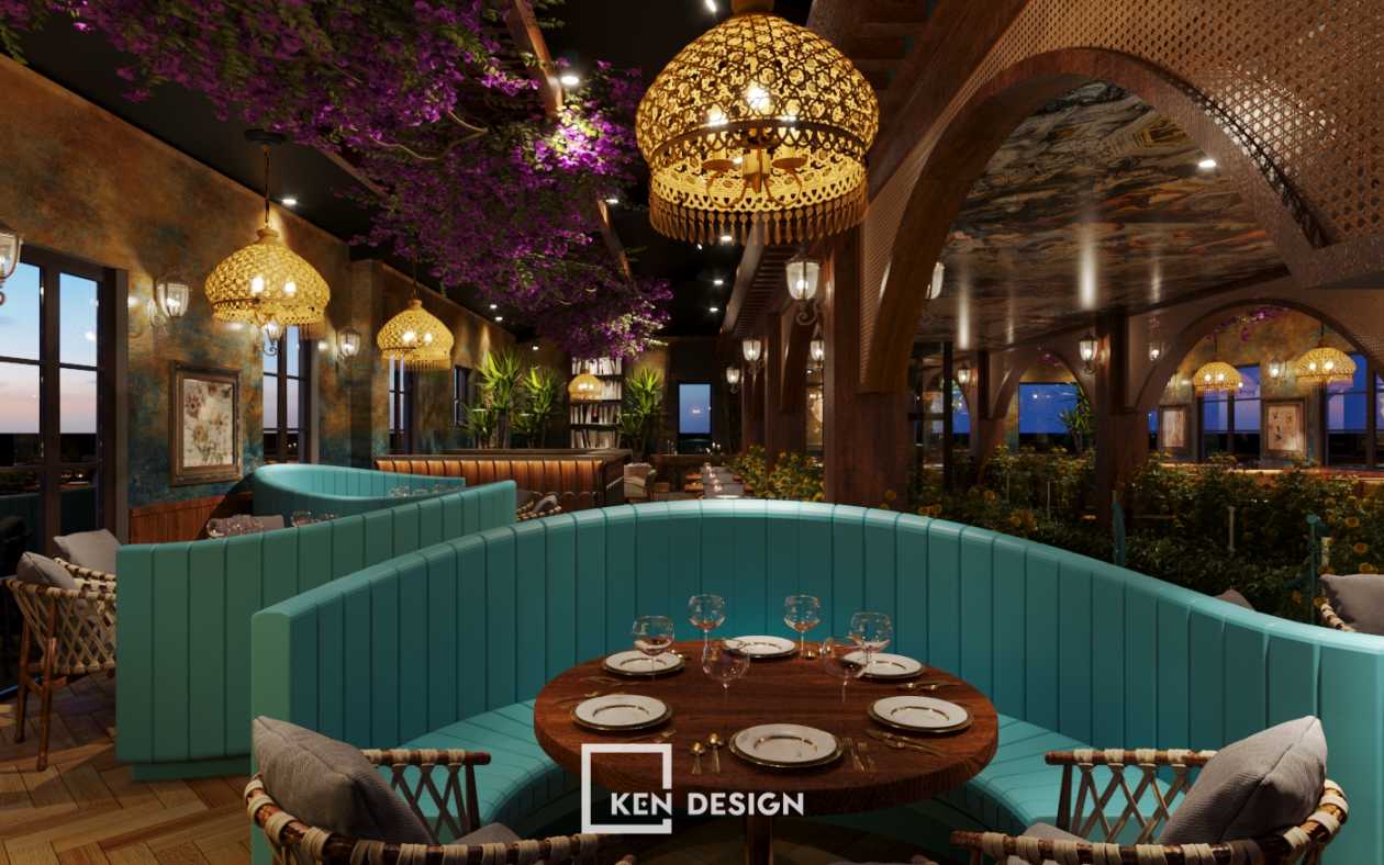 Design of Topping Beef restaurant