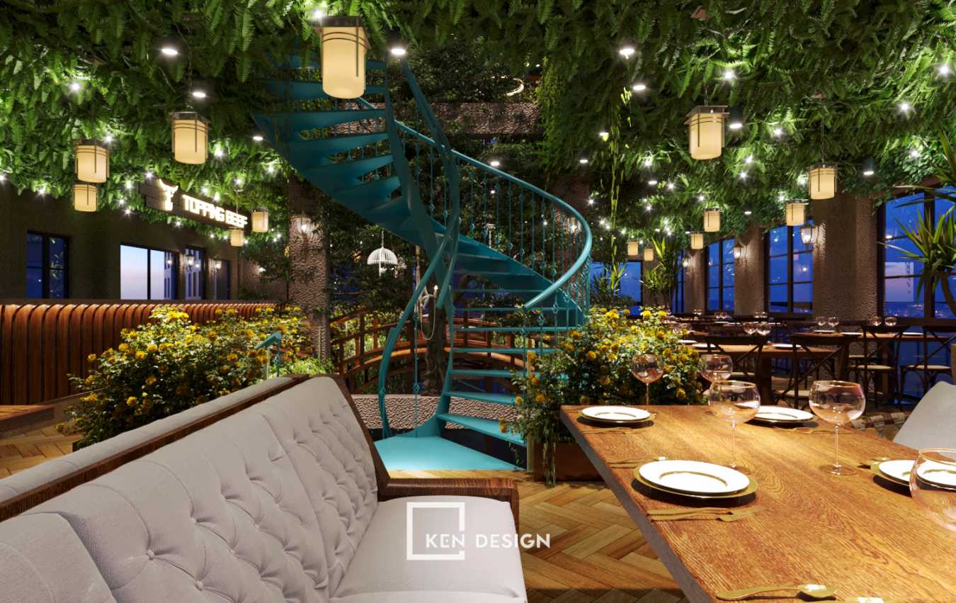 Design of Topping Beef restaurant