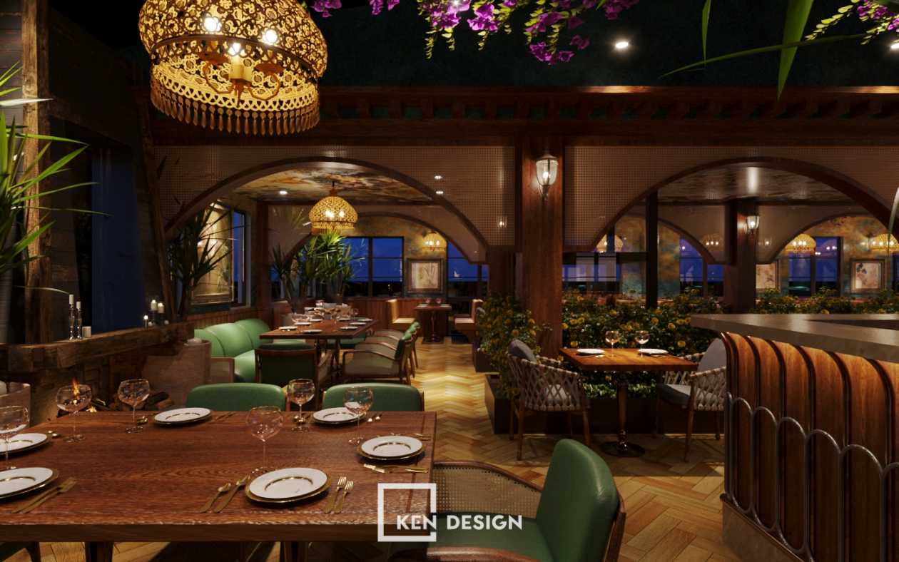 Design of Topping Beef restaurant