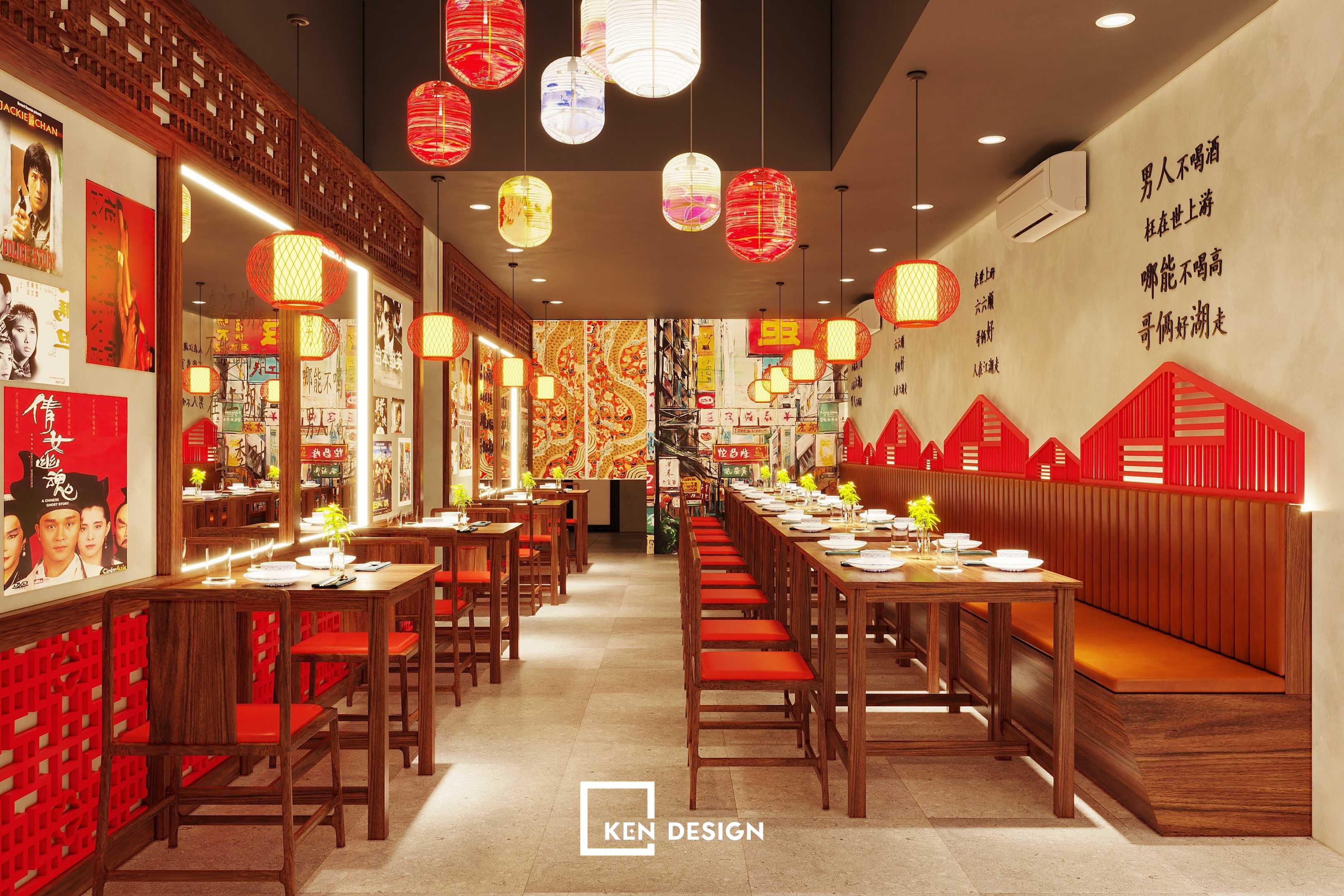 Design project of Trung Hoa Fung Ha restaurant