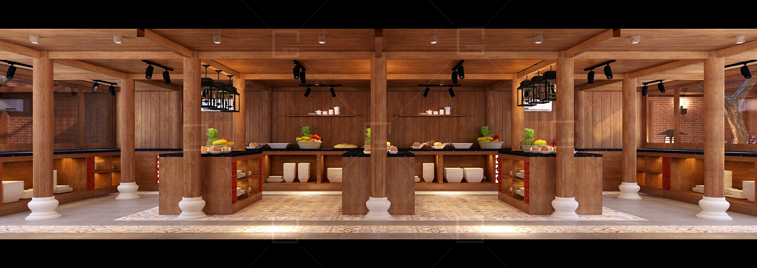  Design of Tay Bac Quan restaurant