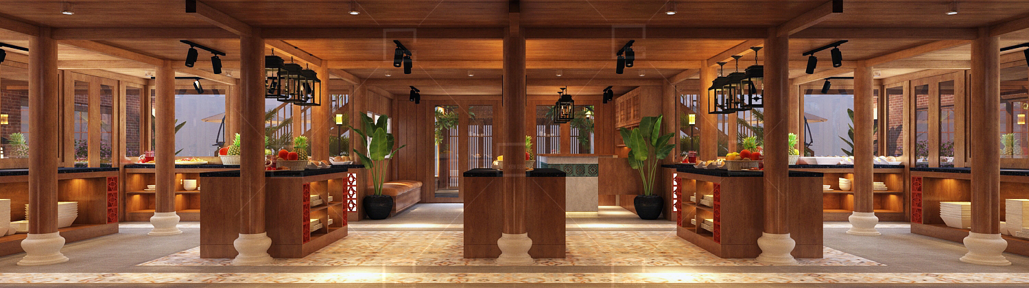  Design of Tay Bac Quan restaurant