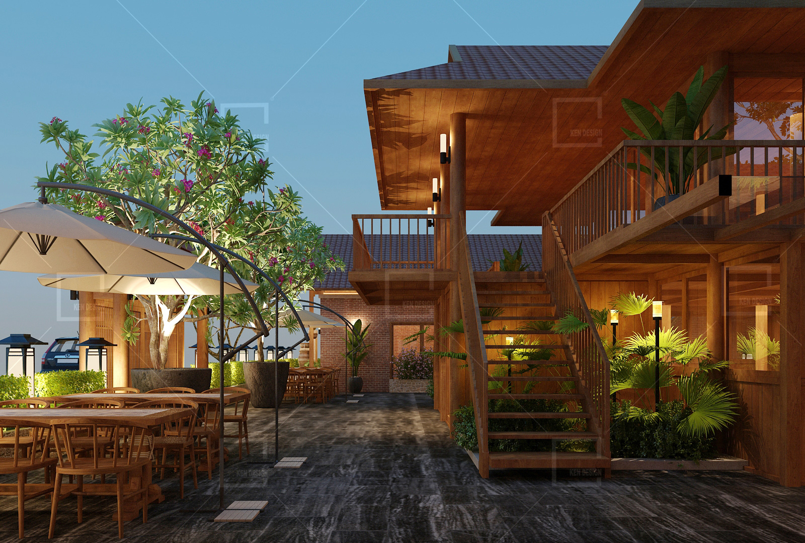 Tay Bac Quan restaurant design