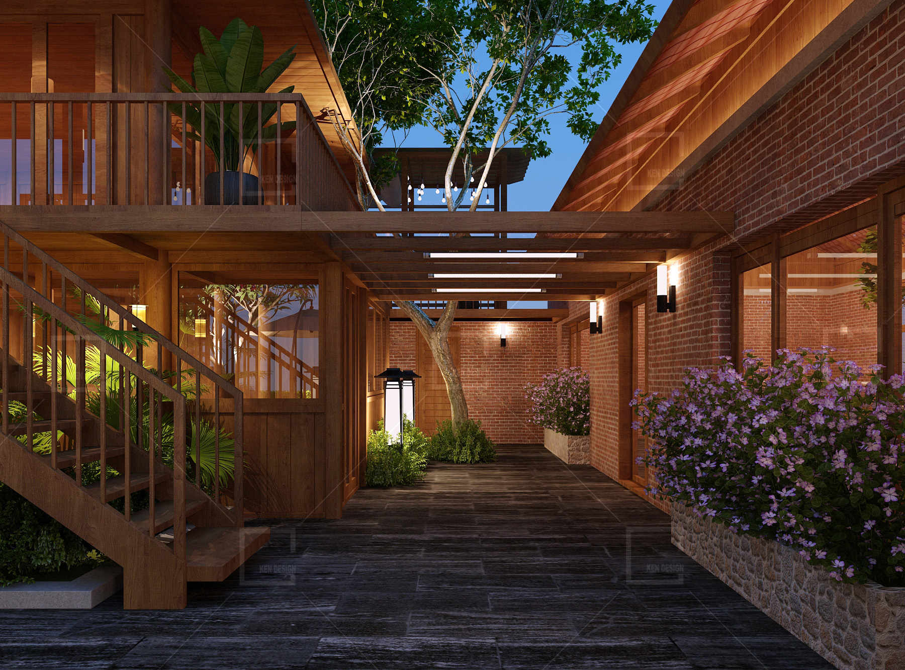 Tay Bac Quan restaurant design