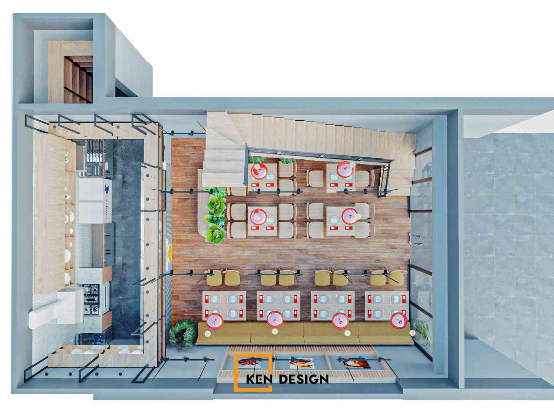Designing a cozy and intimate Lộc Curry kitchen