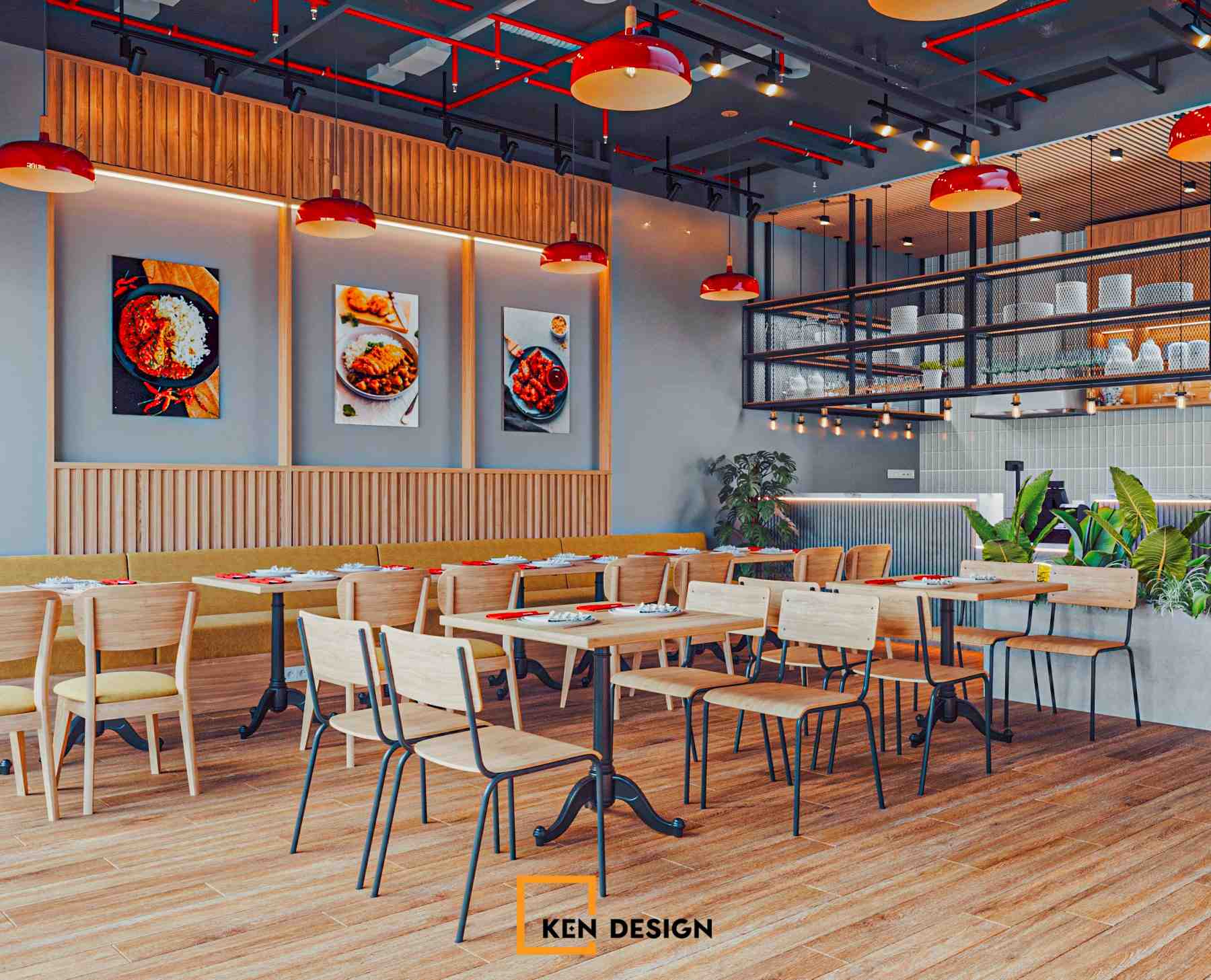 Designing a cozy and intimate Lộc Curry kitchen