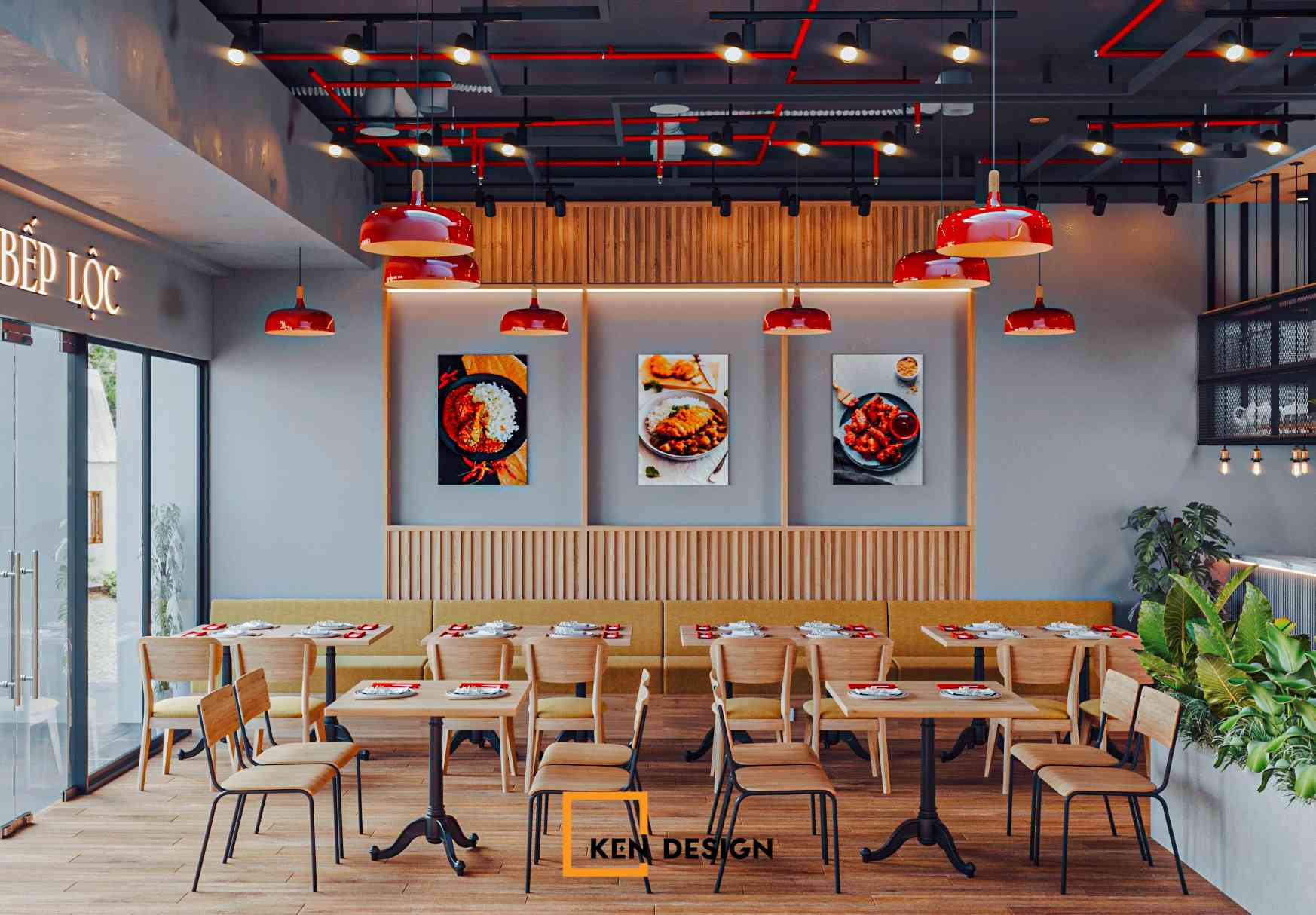 Designing a cozy and intimate Lộc Curry kitchen