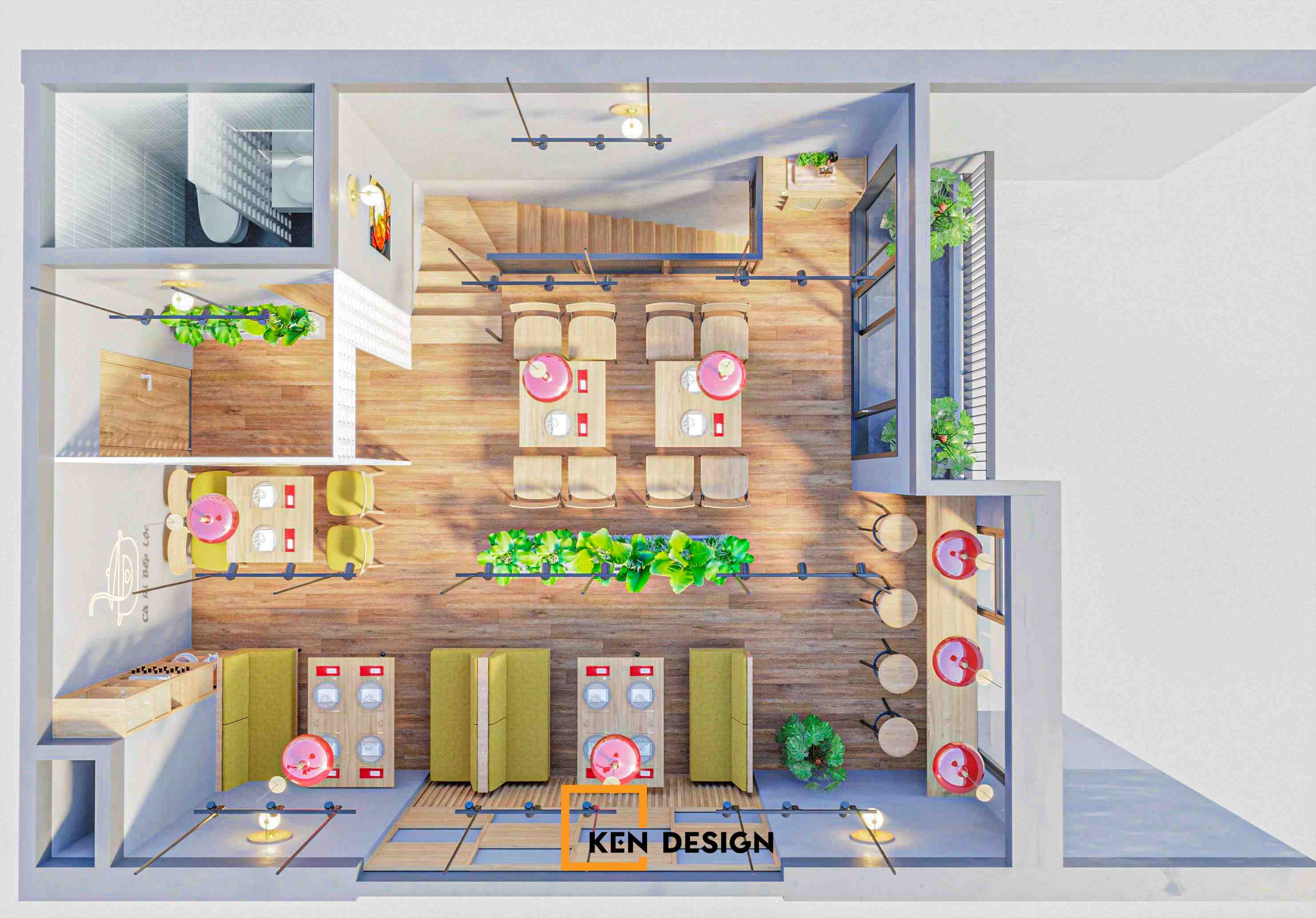 Designing a cozy and intimate Lộc Curry kitchen