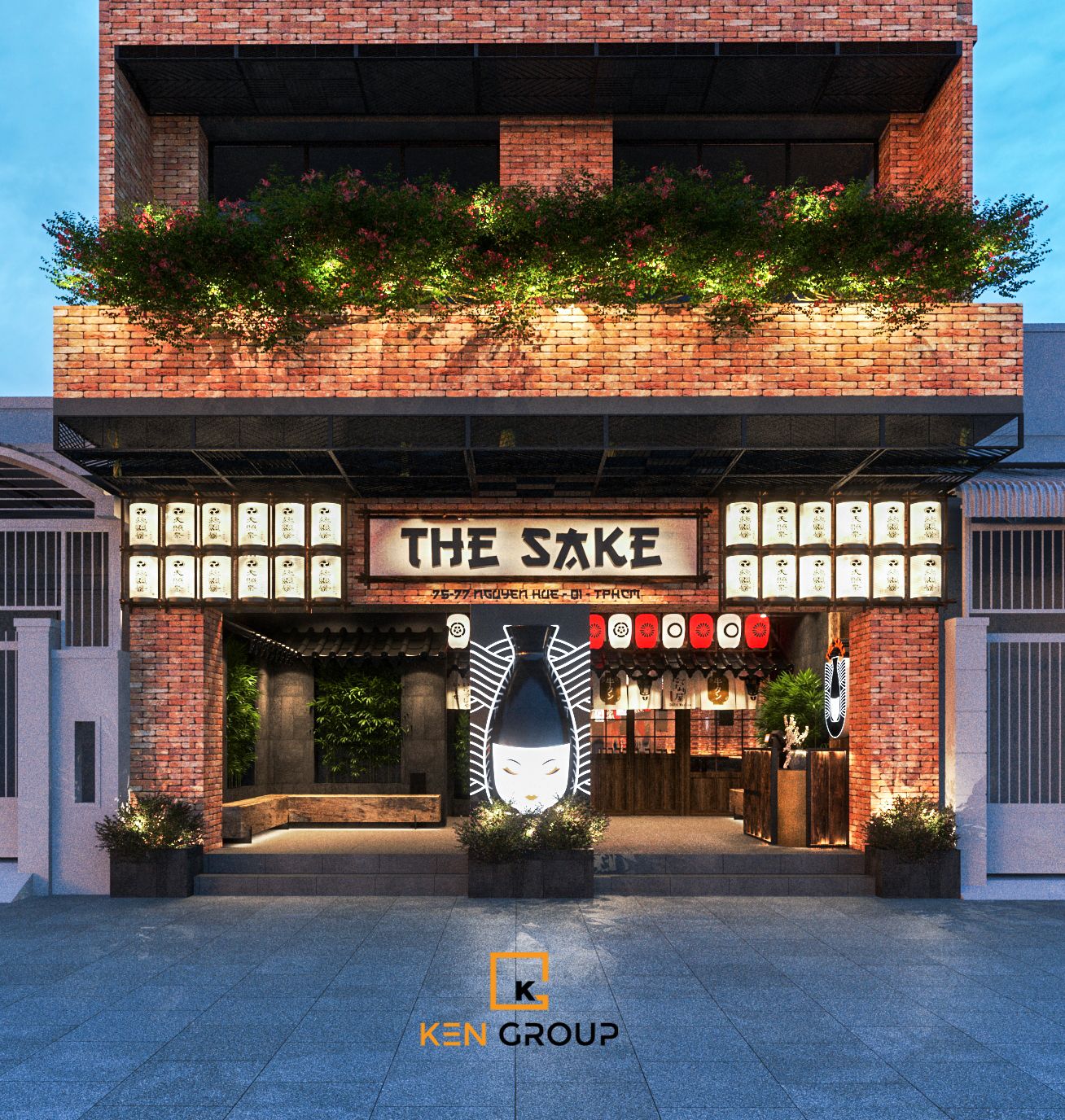 Designing The Sake Restaurant