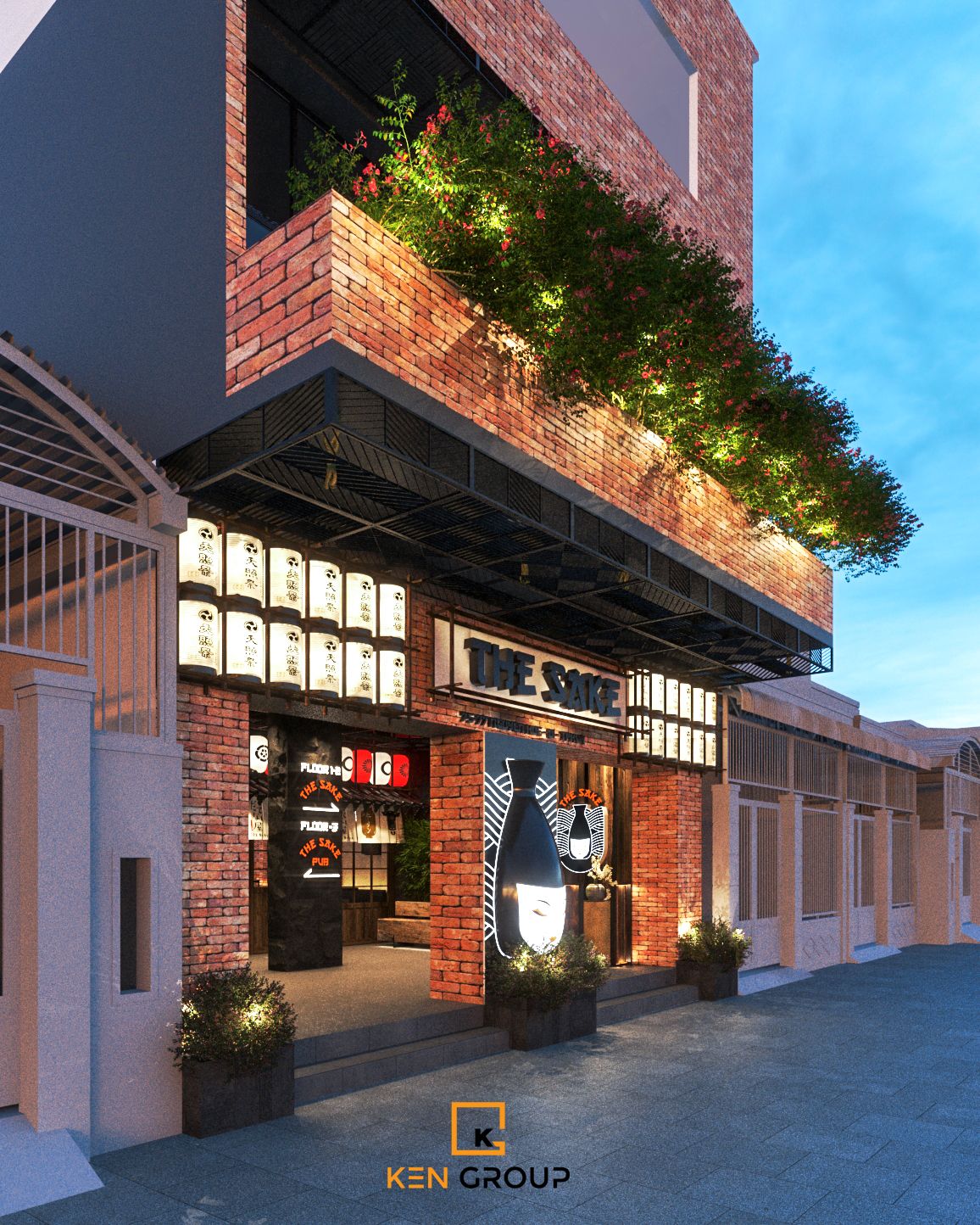 Designing The Sake Restaurant