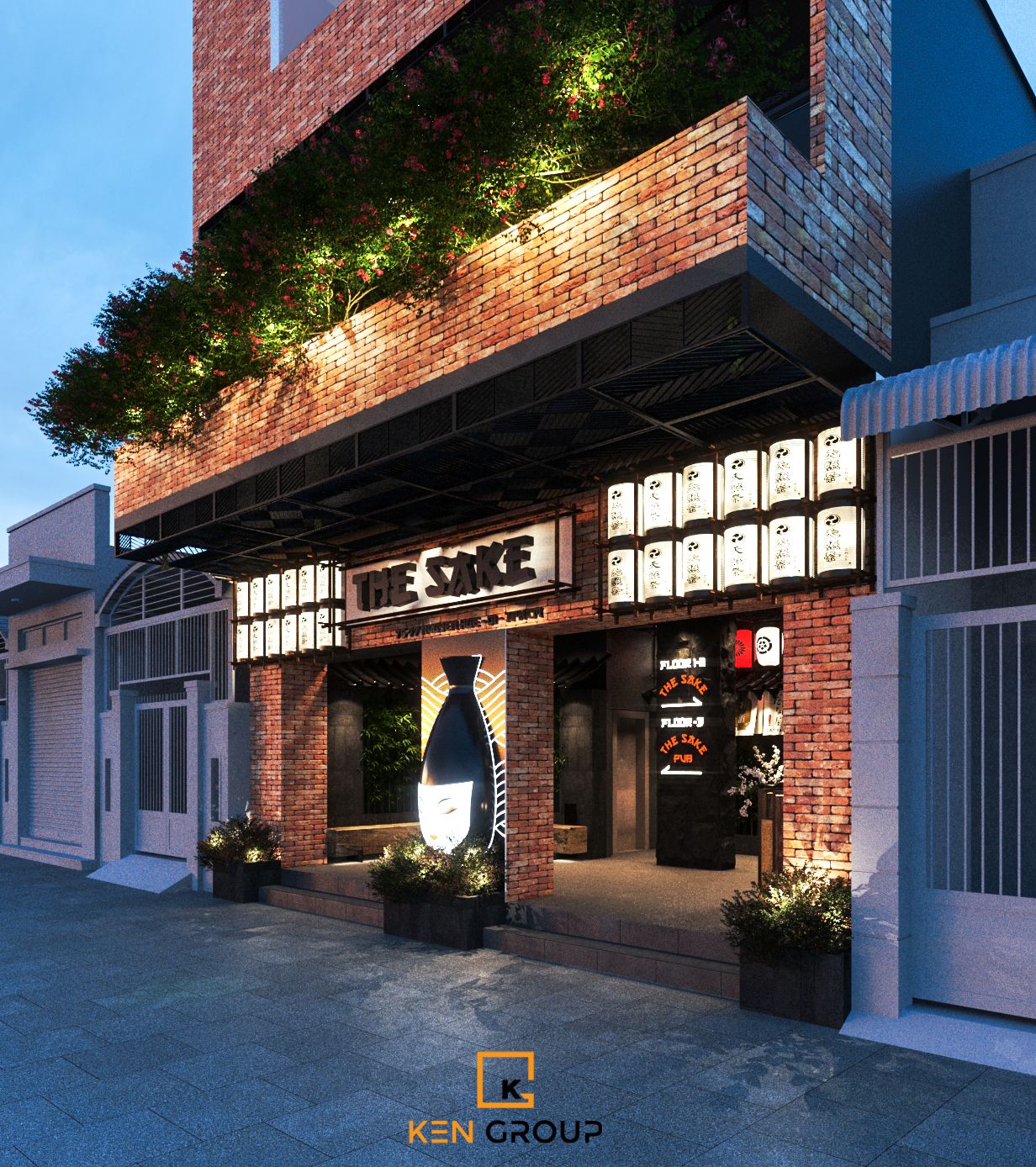 Designing The Sake Restaurant