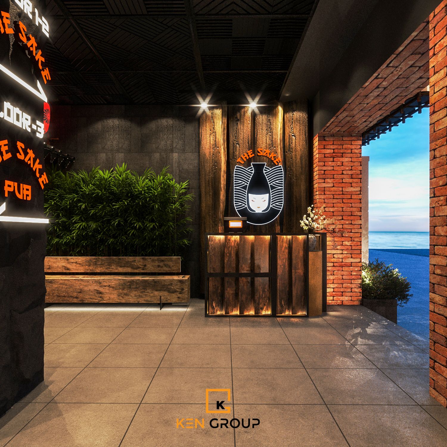 Designing The Sake Restaurant