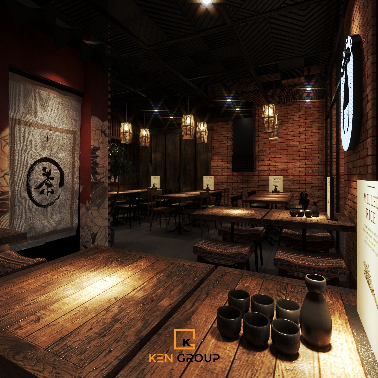 Designing The Sake Restaurant